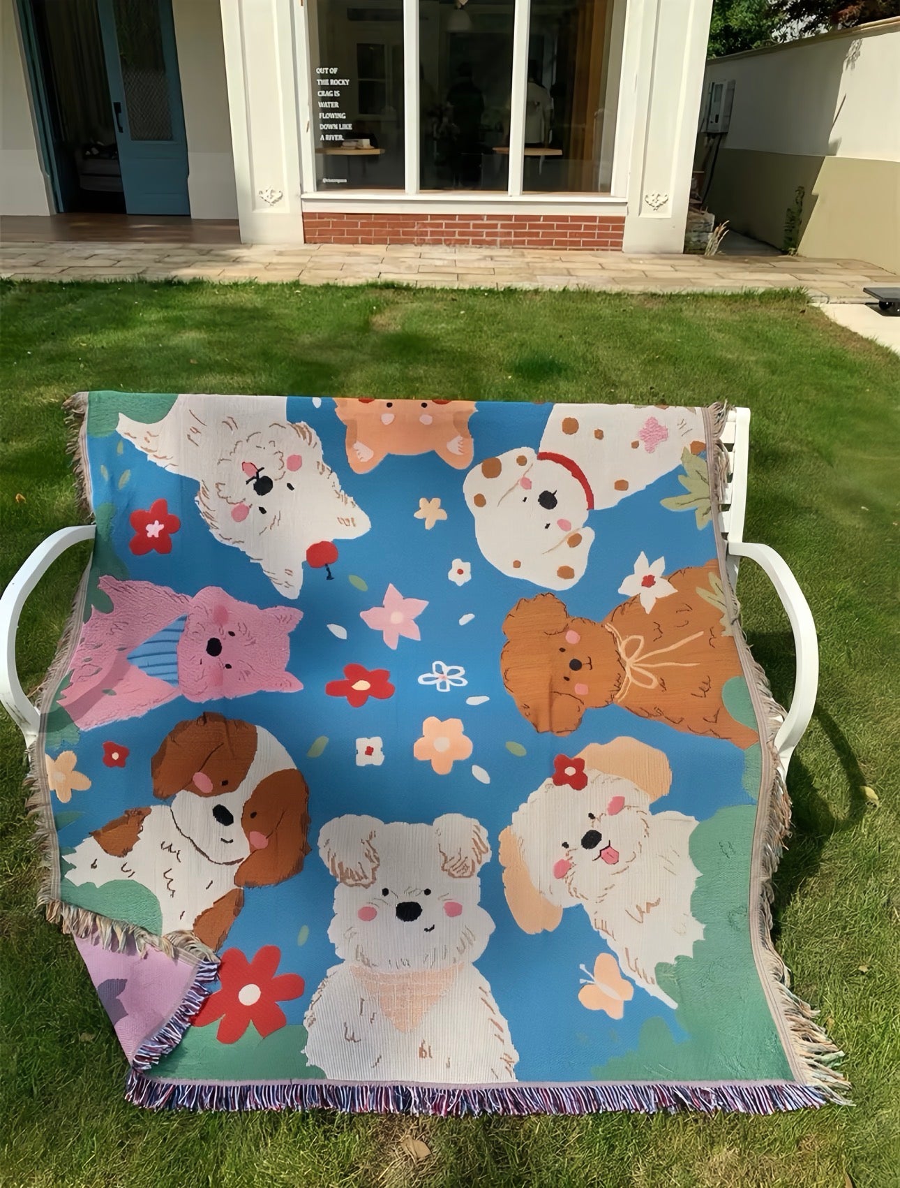 Happy Critters Throw