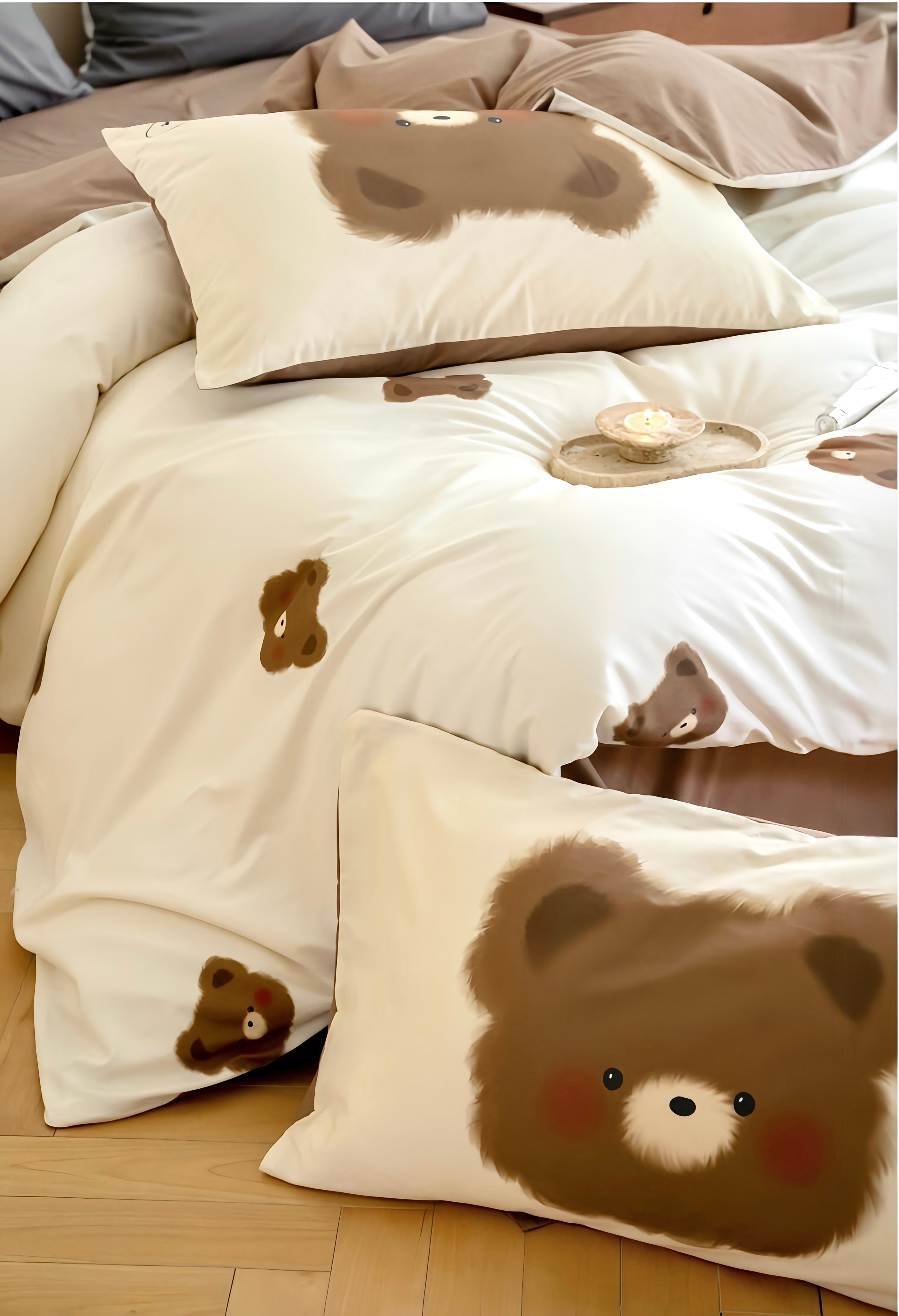 100S Honey Bear Retreat Bedding Set