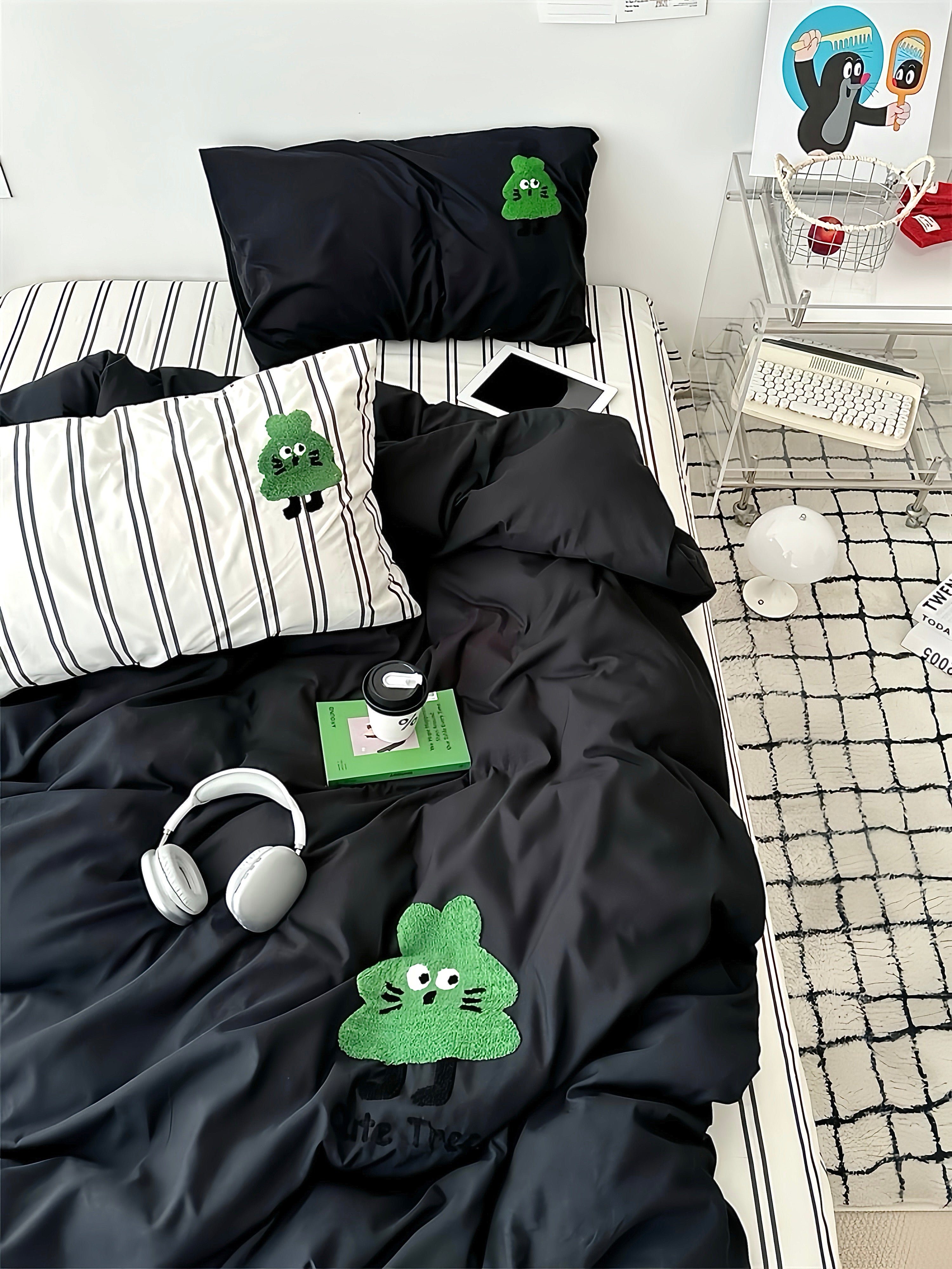 Olive Playhouse Bedding Set