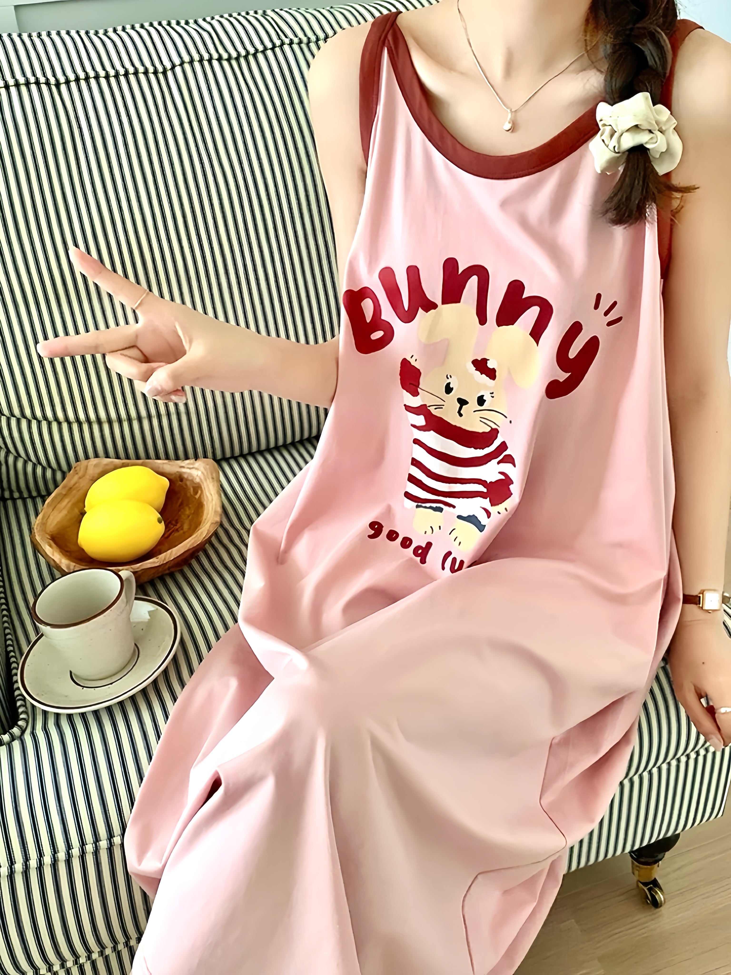 Blush Ruffle Nightdress