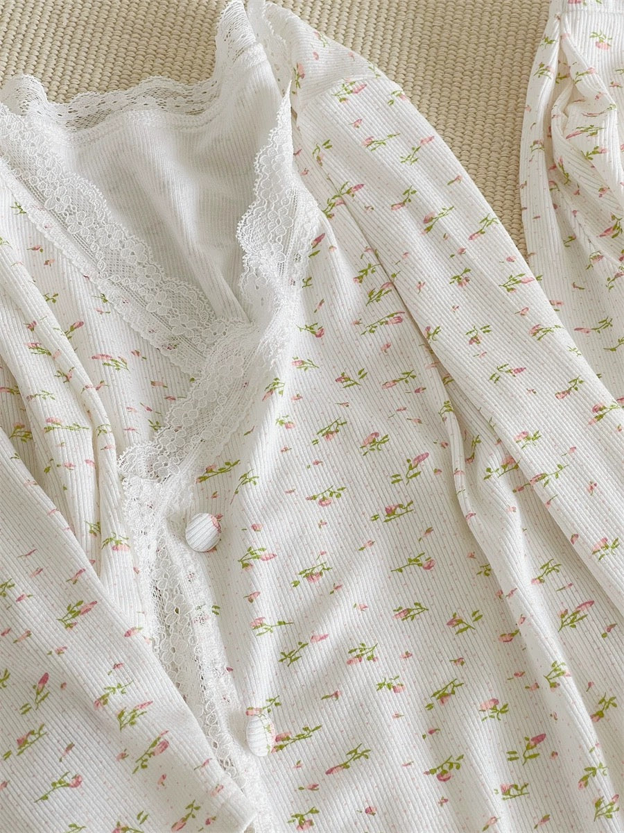 Cozy Flora Pajamas