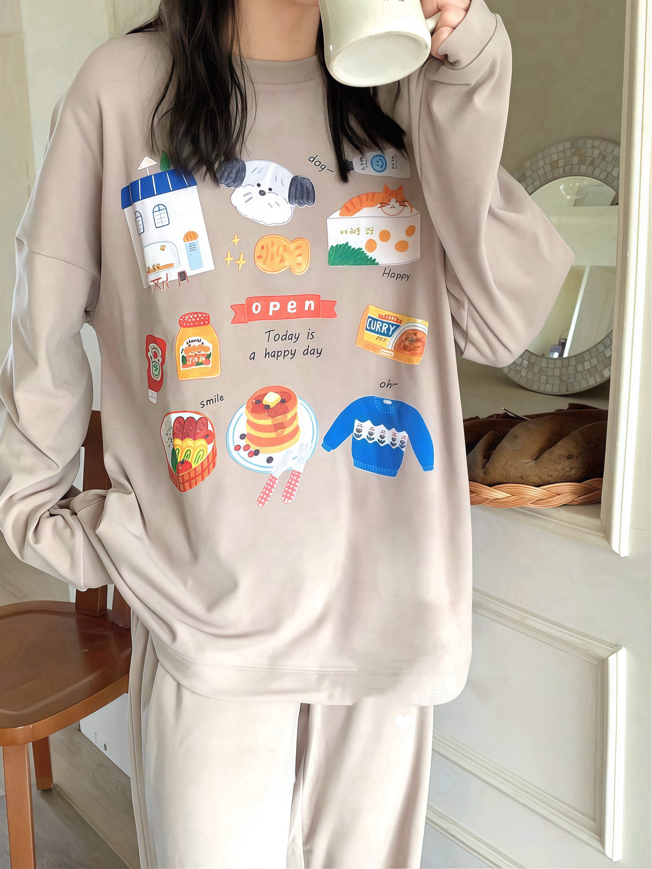 Sunny Pantry Pajamas