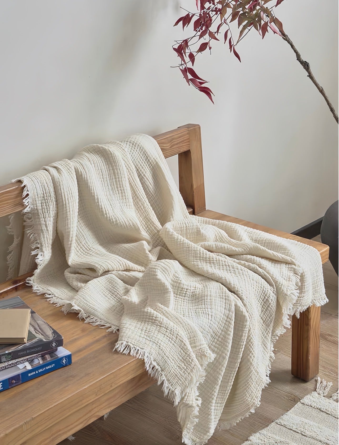 Maison Waffle Throw Blanket