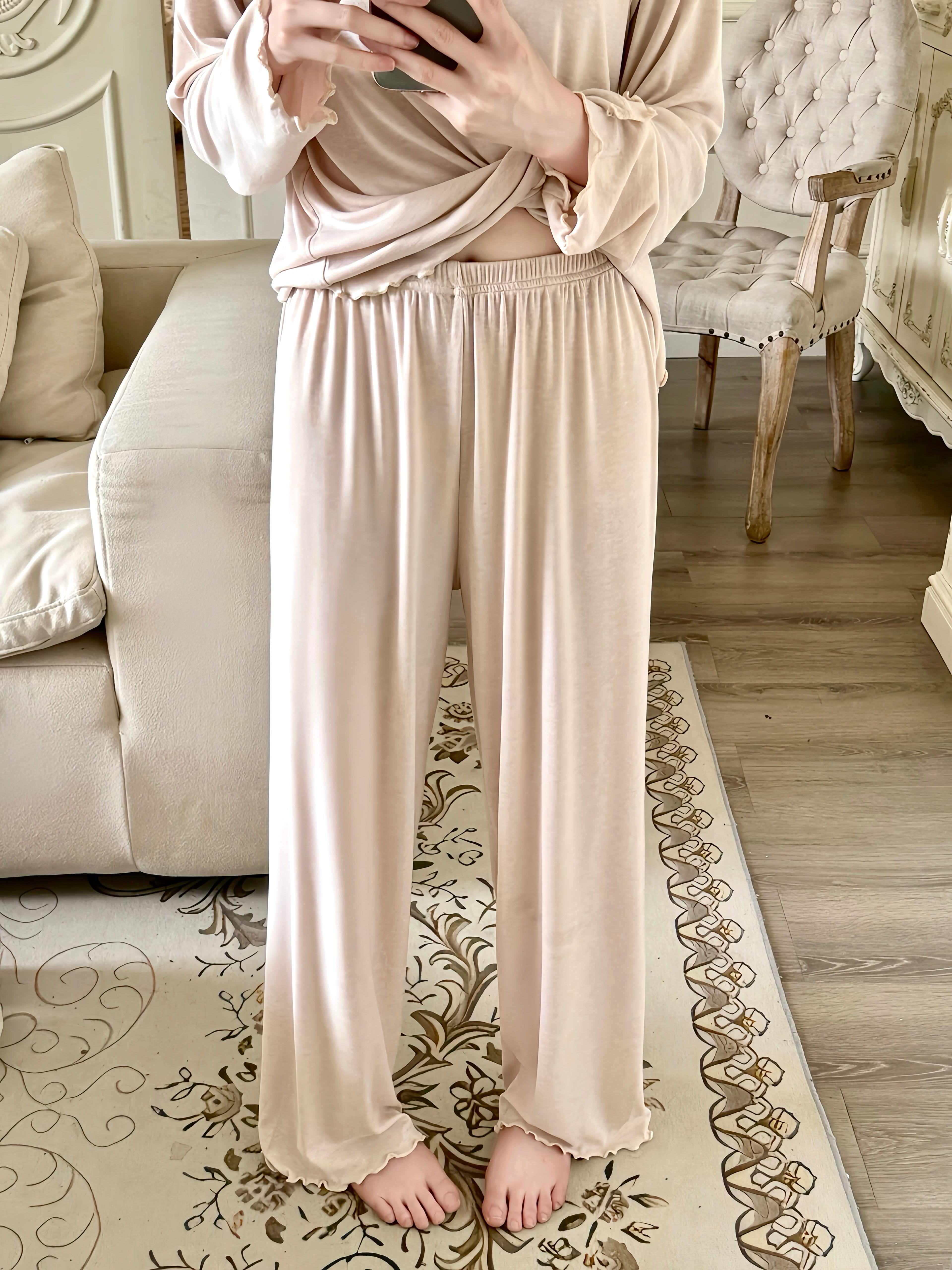 Cream Ripple Nightwear