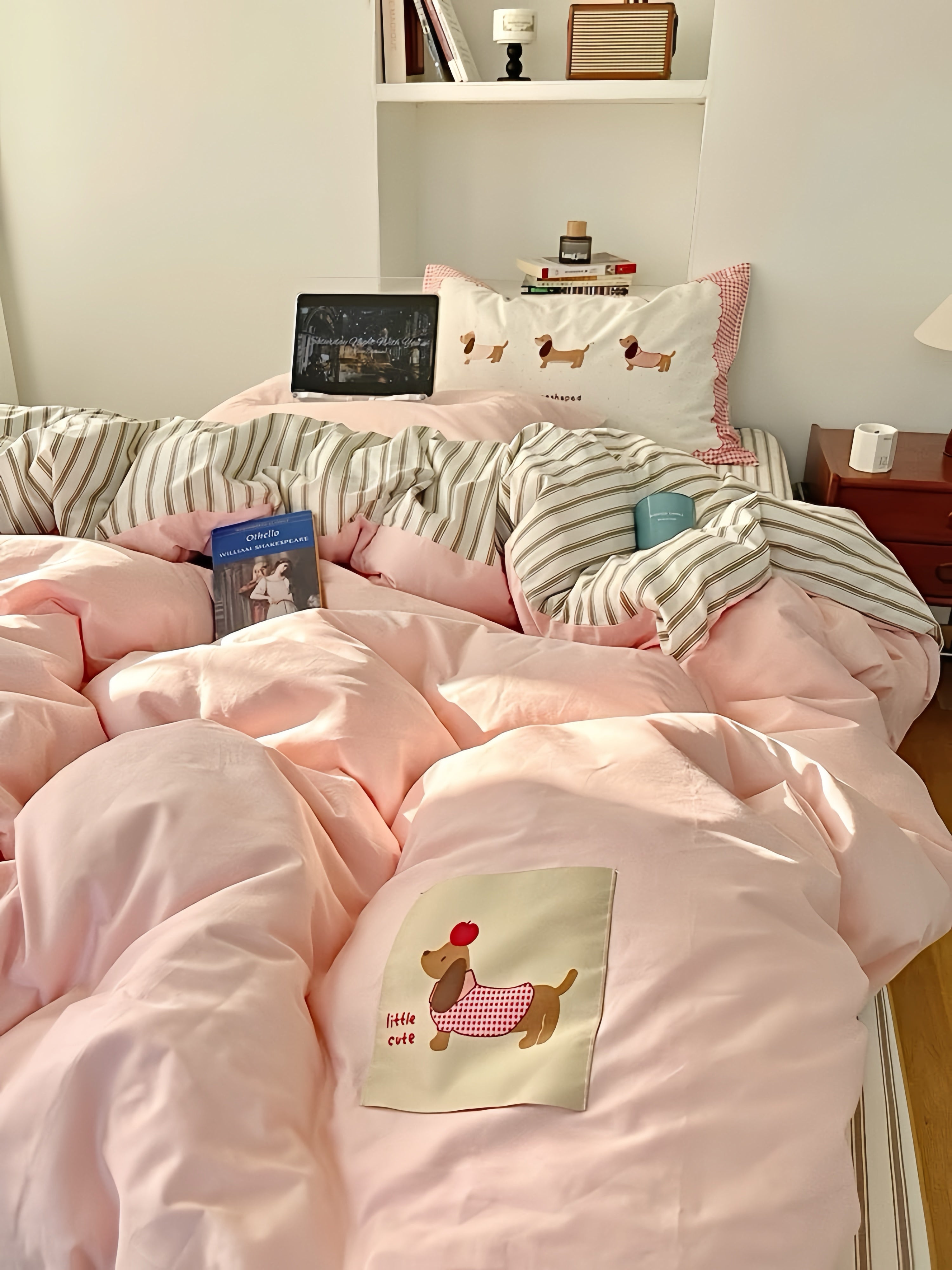 60S Peachy Comfort Bedding Set