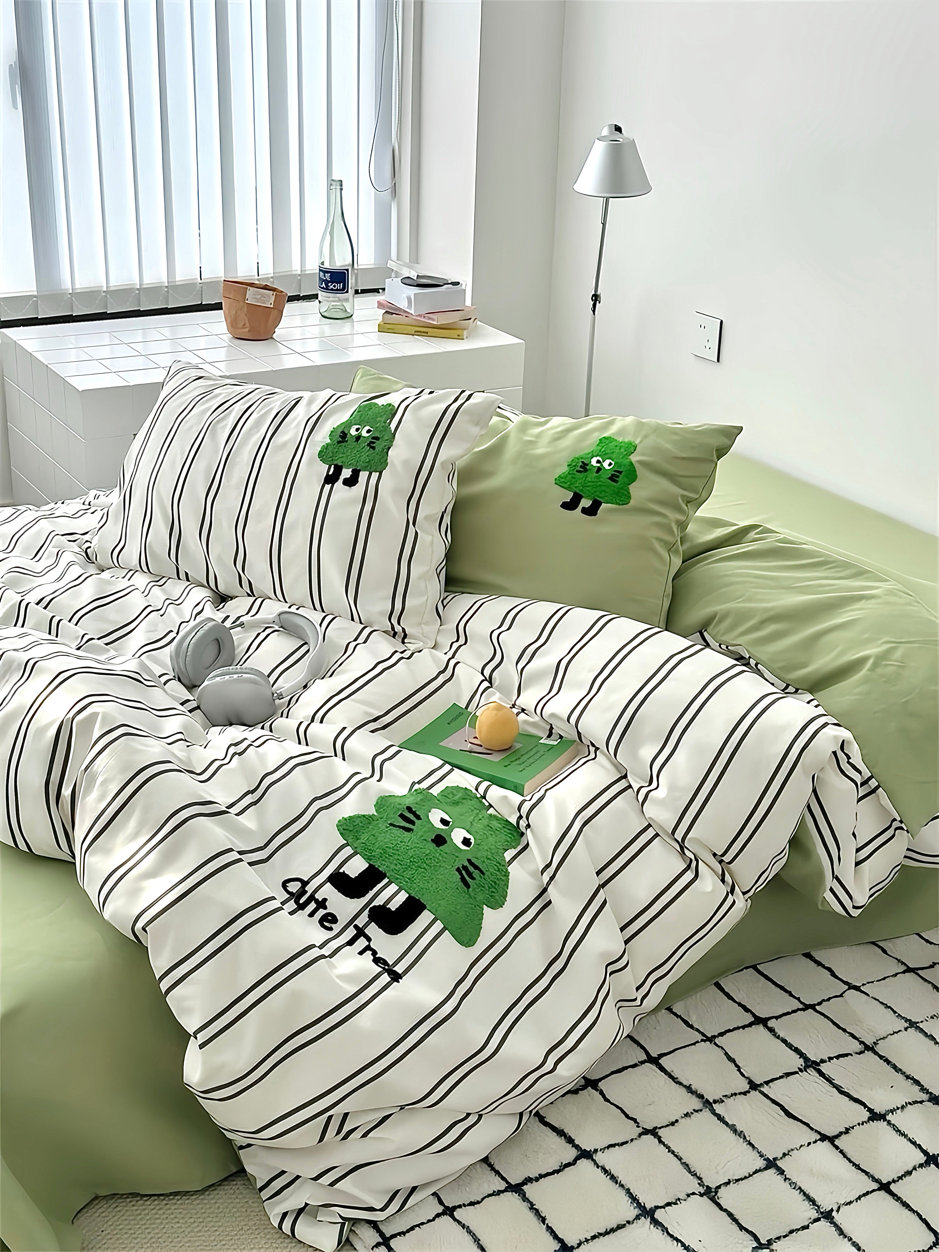 Olive Playhouse Bedding Set