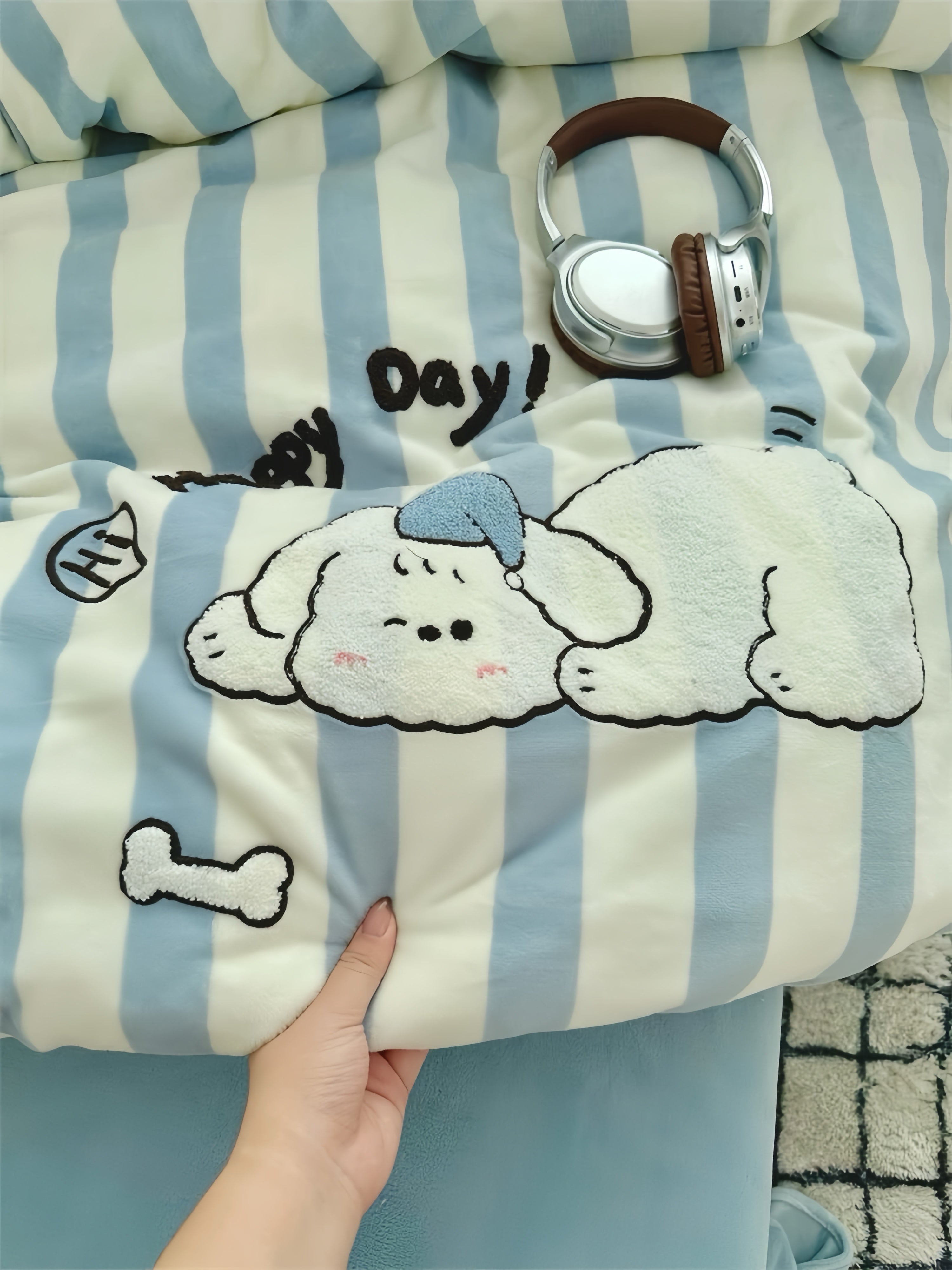 Charming Canine Bedding Set
