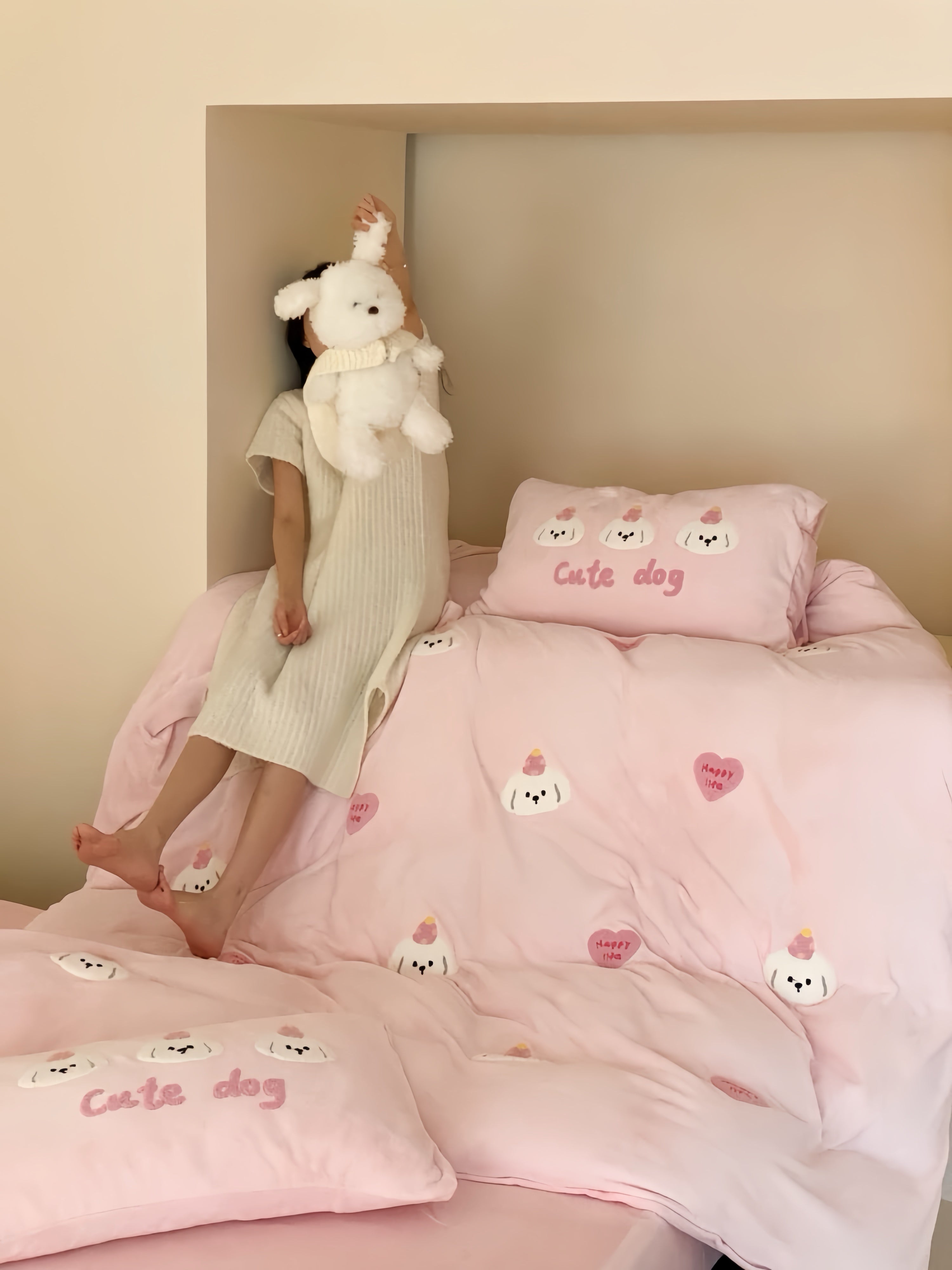 Happy Pup Party Bedding Set
