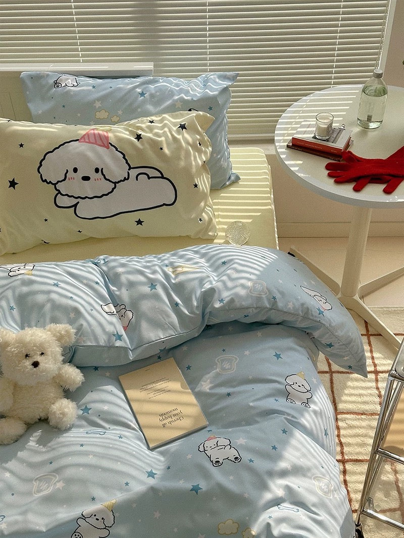 Starry Snuggle Bedding Set-Blue