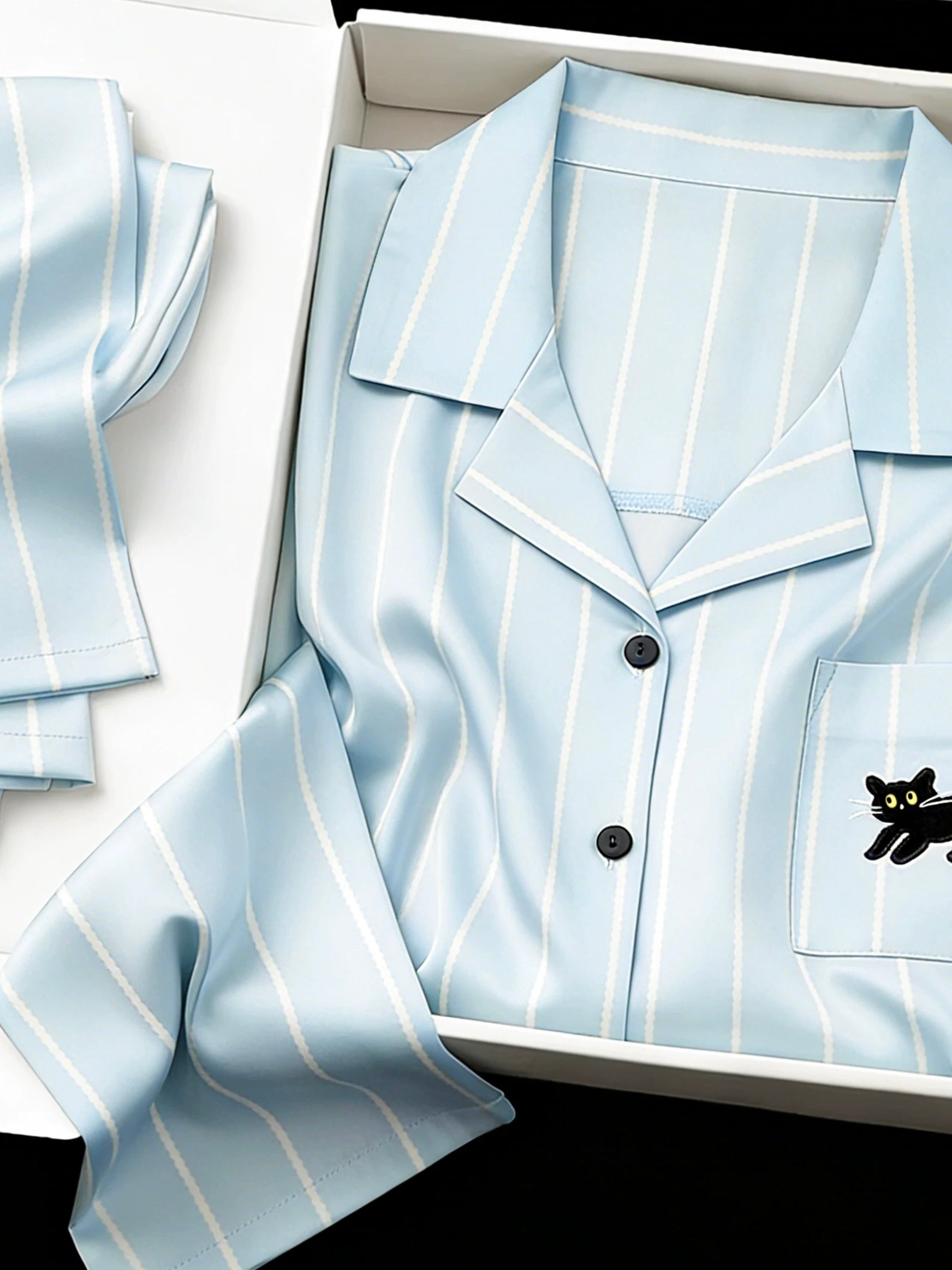 Paris Stripe Cat HomeWear