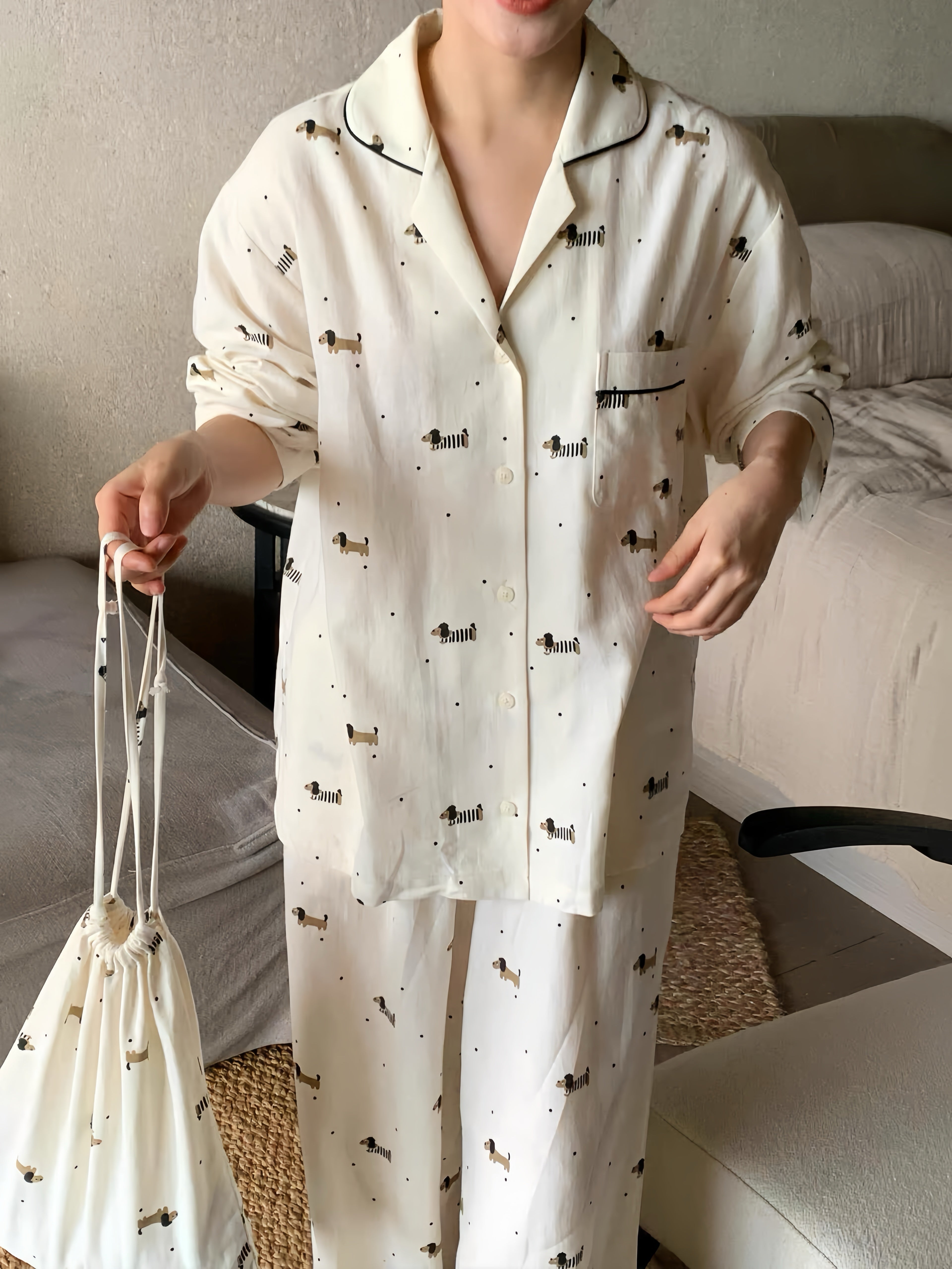 Soft Bark Pajama