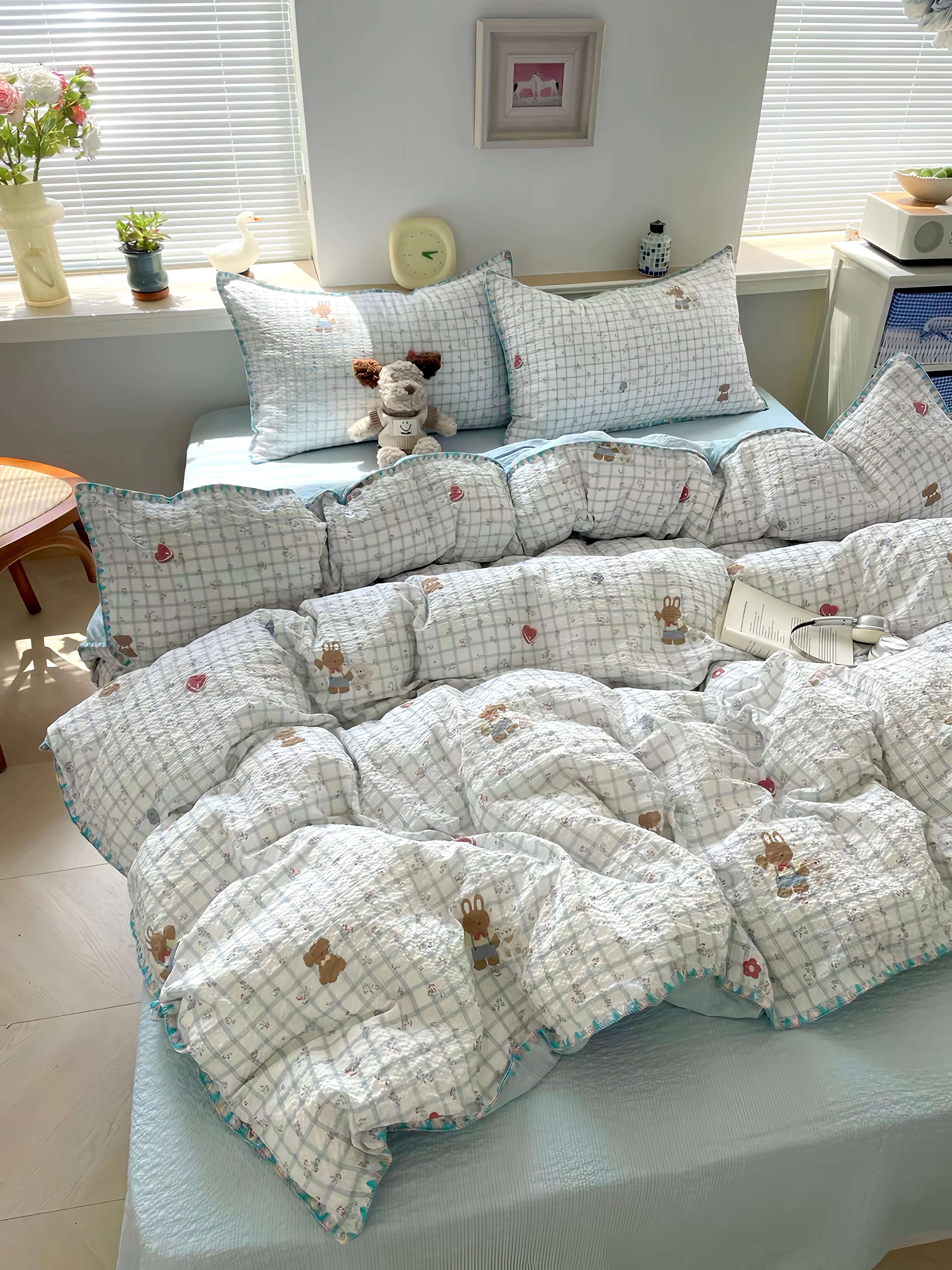 Teddy Picnic Bedding Set