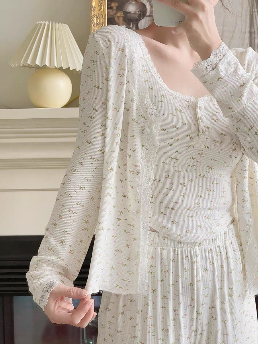 Cozy Flora Pajamas