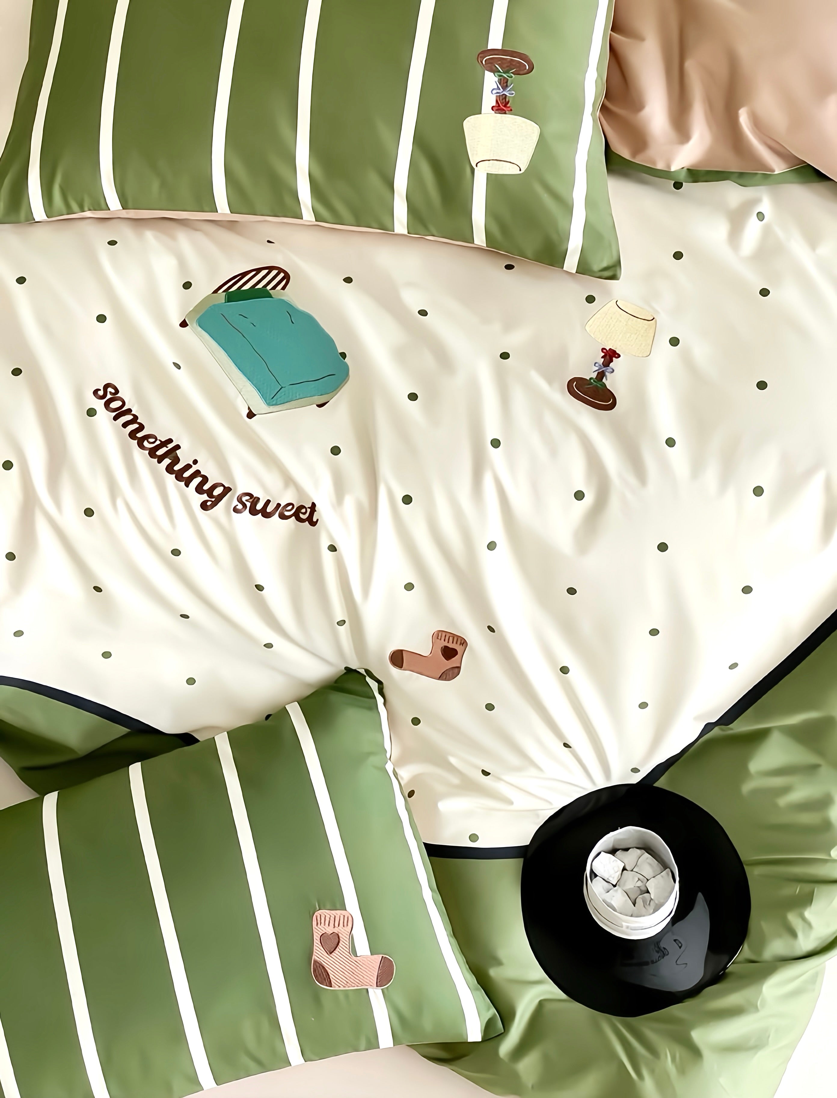 100S Evergreen Haven Bedding Set
