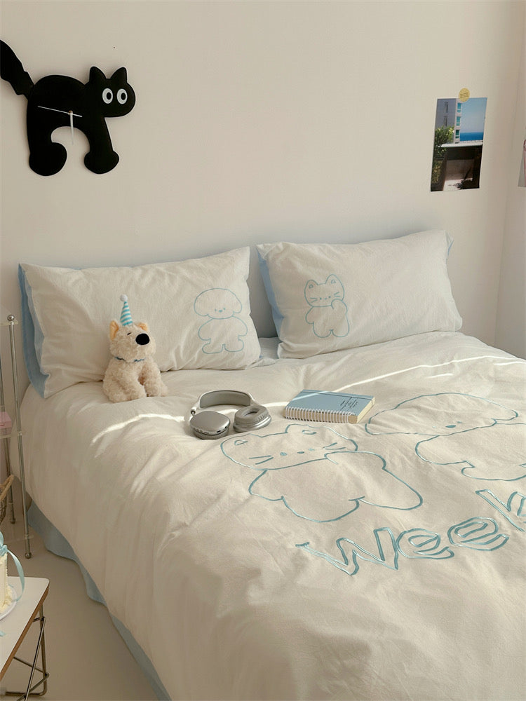 Calm Doodles Bedding Set