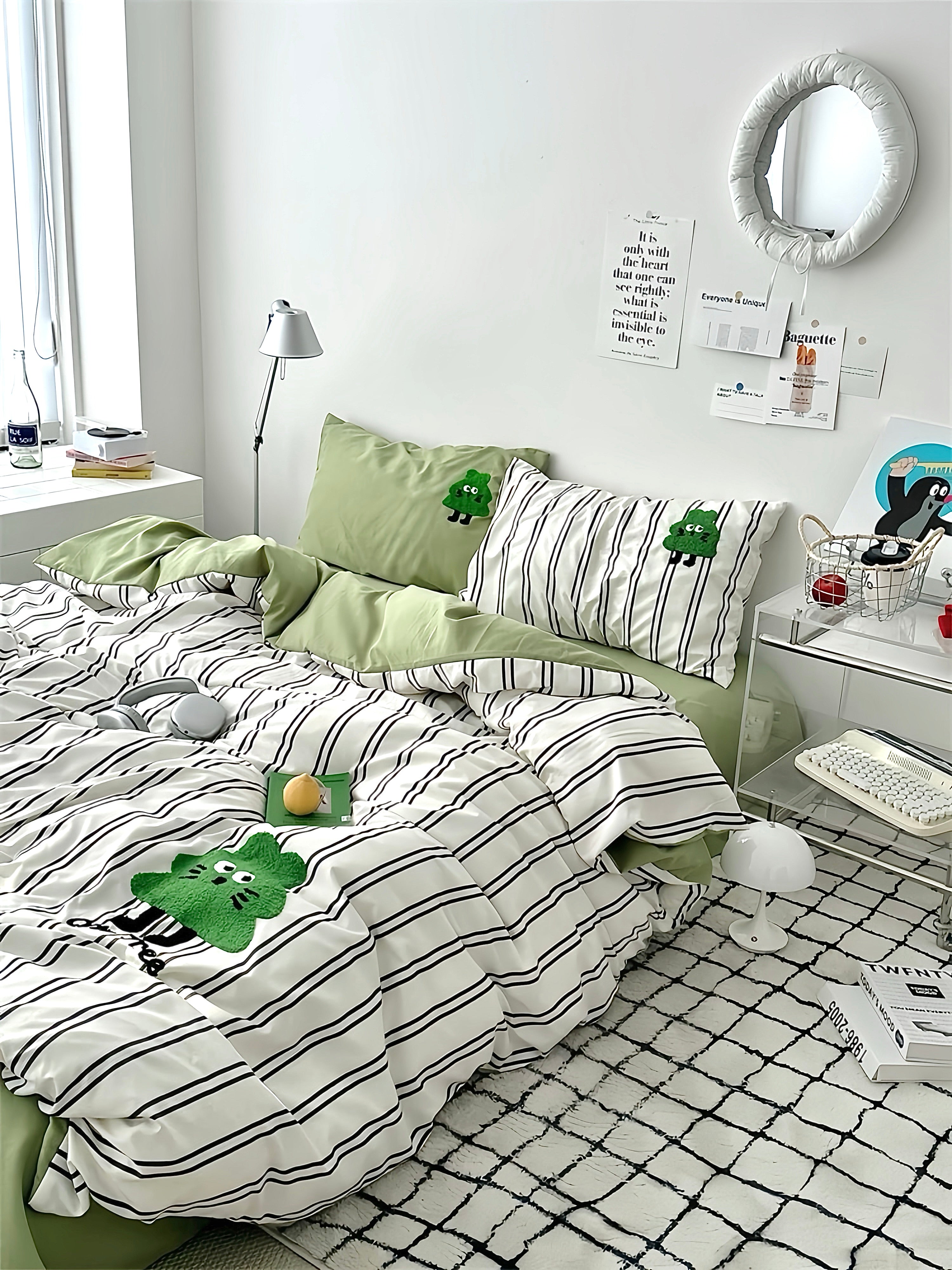 Olive Playhouse Bedding Set