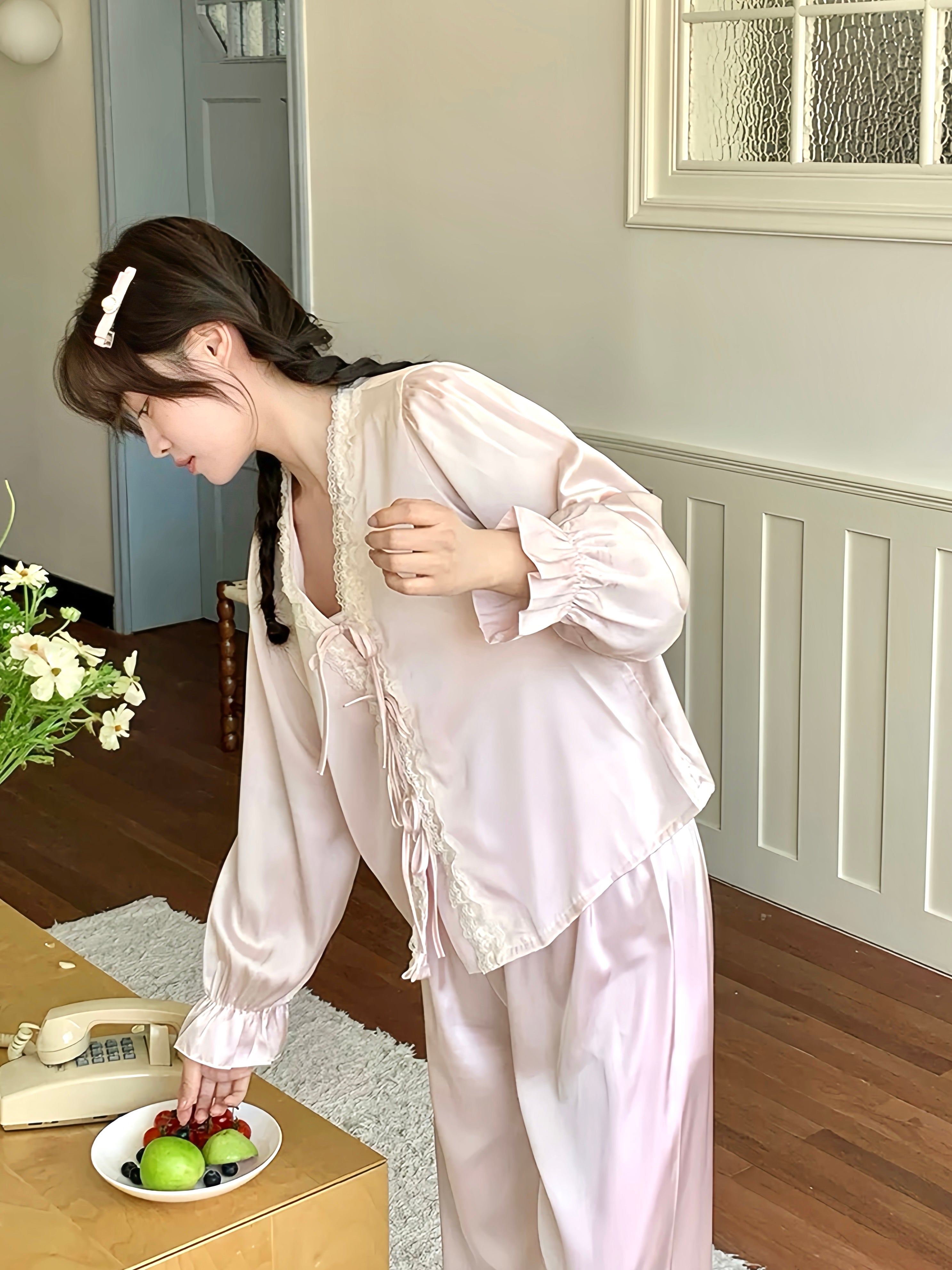 Rosy Whispering Pajamas
