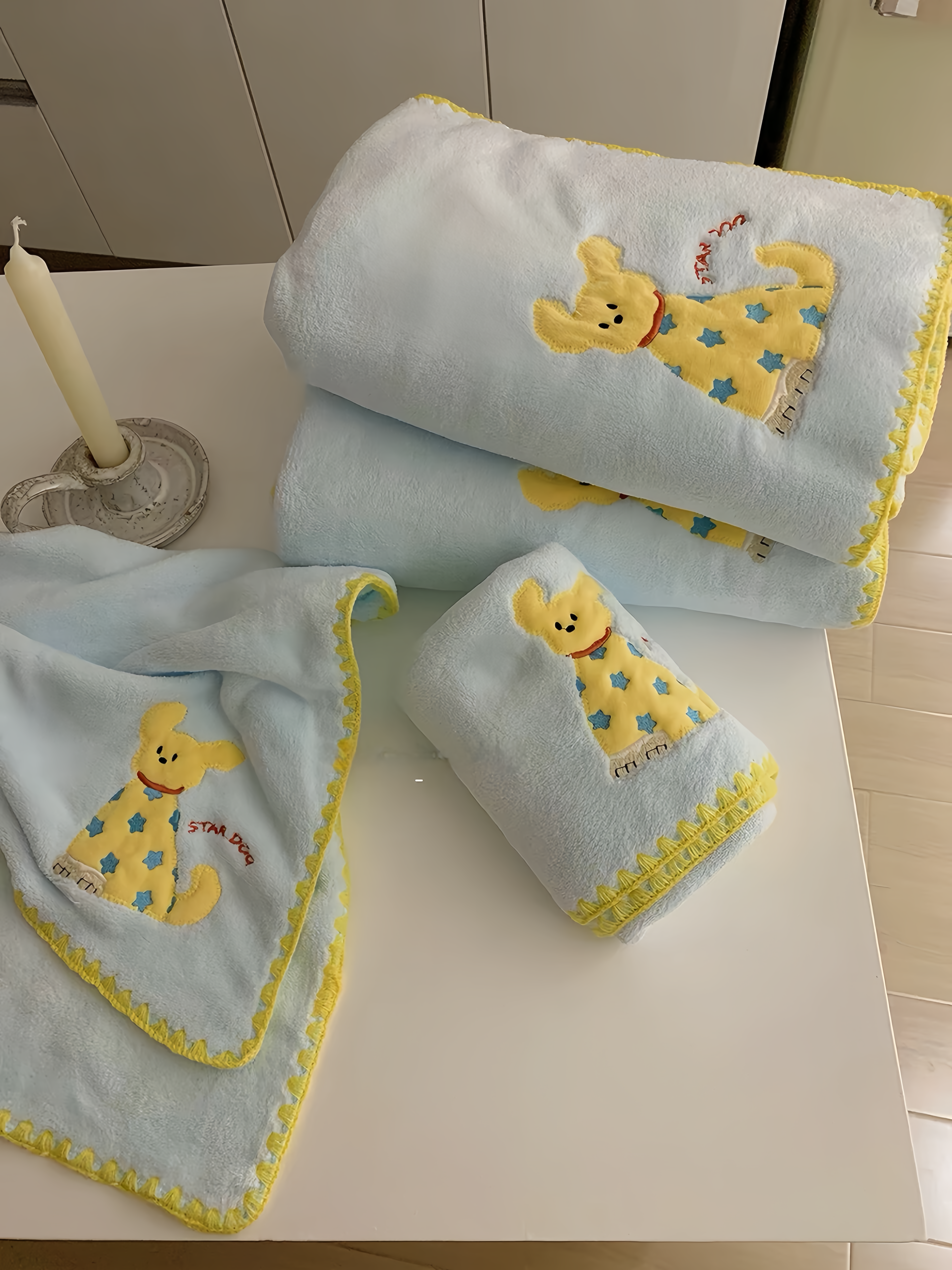 Petit Puppy Bath Towel