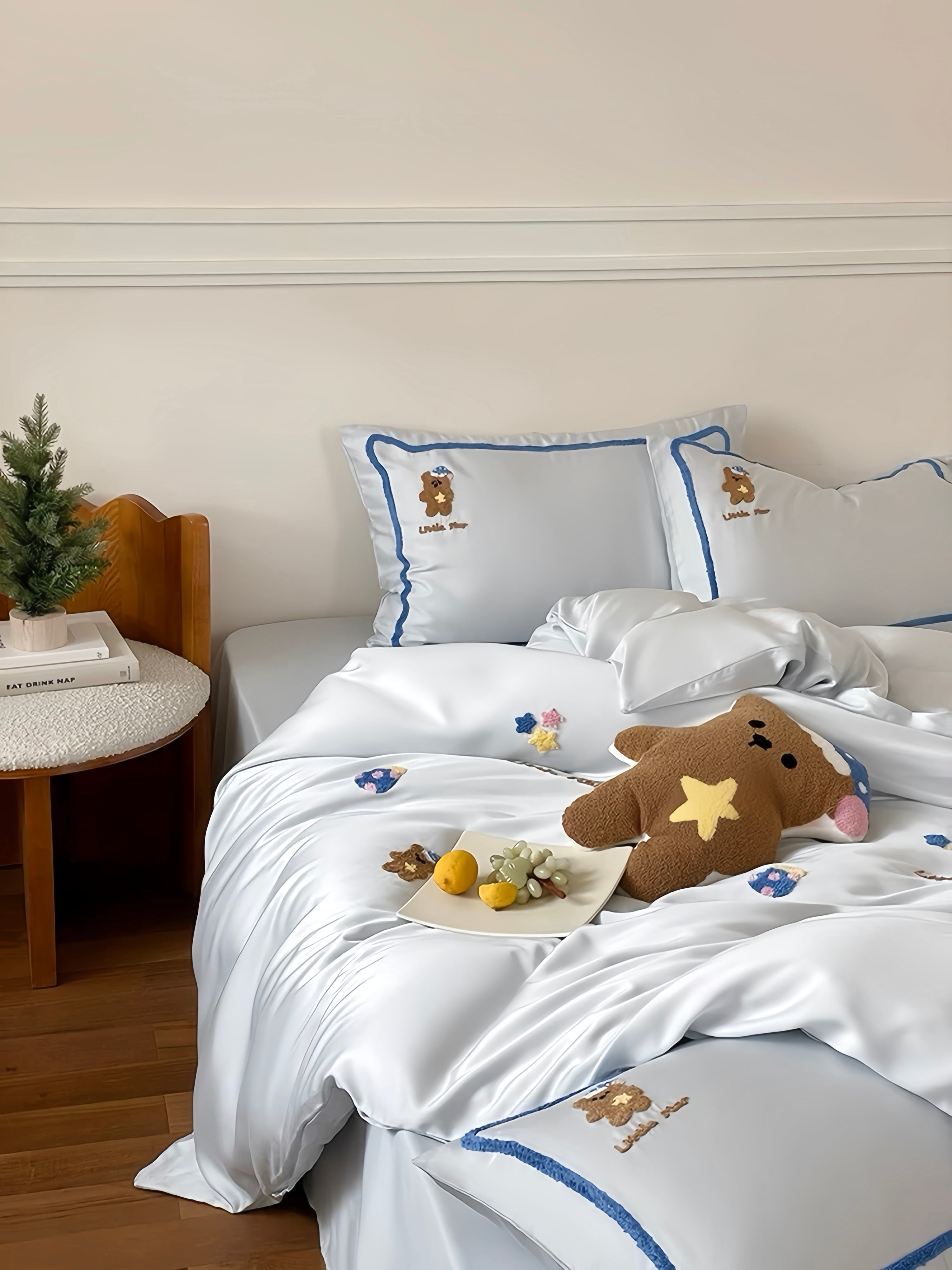 100S Skyline Bear Atelier Bedding Set