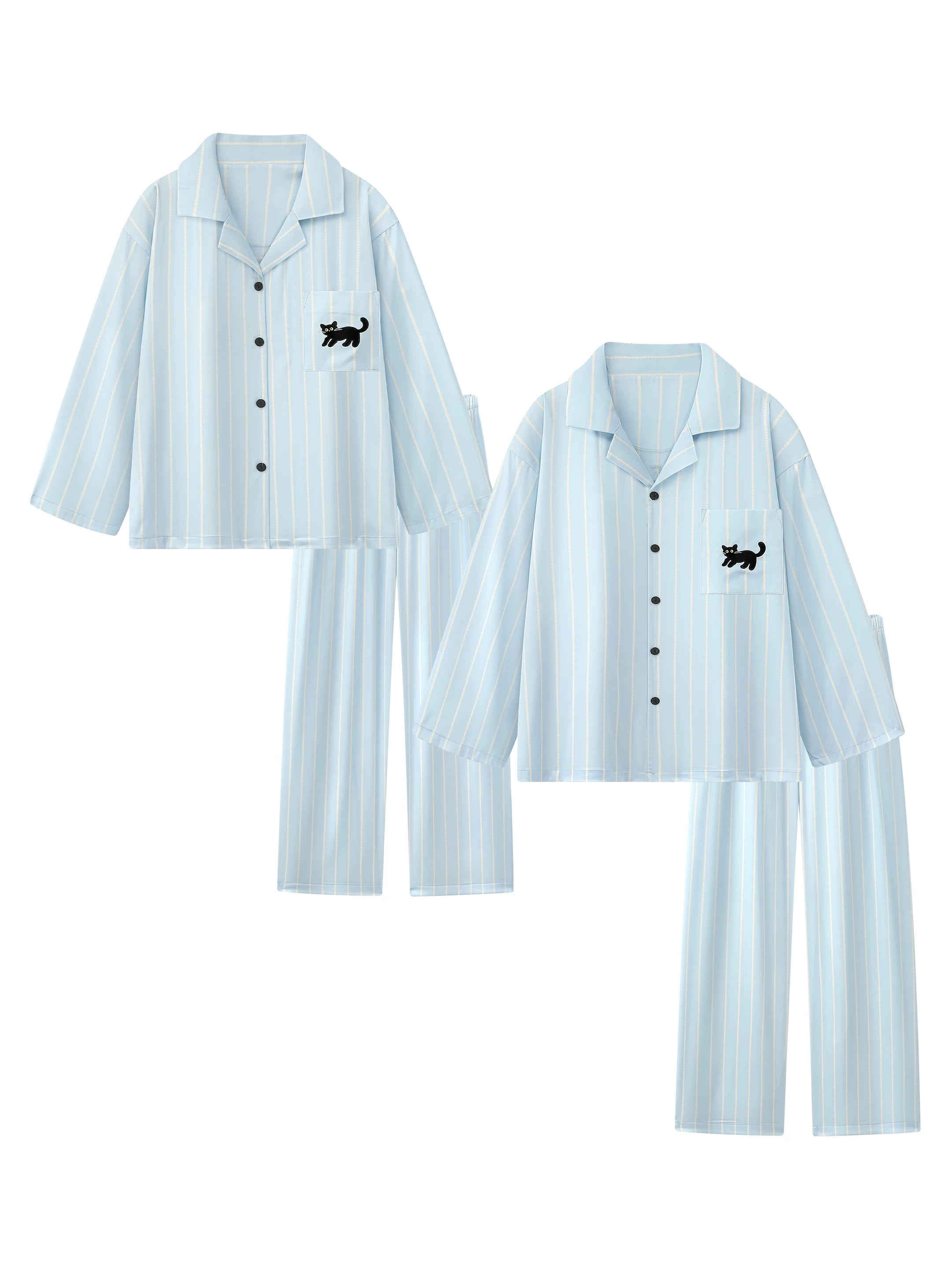 Paris Stripe Cat HomeWear