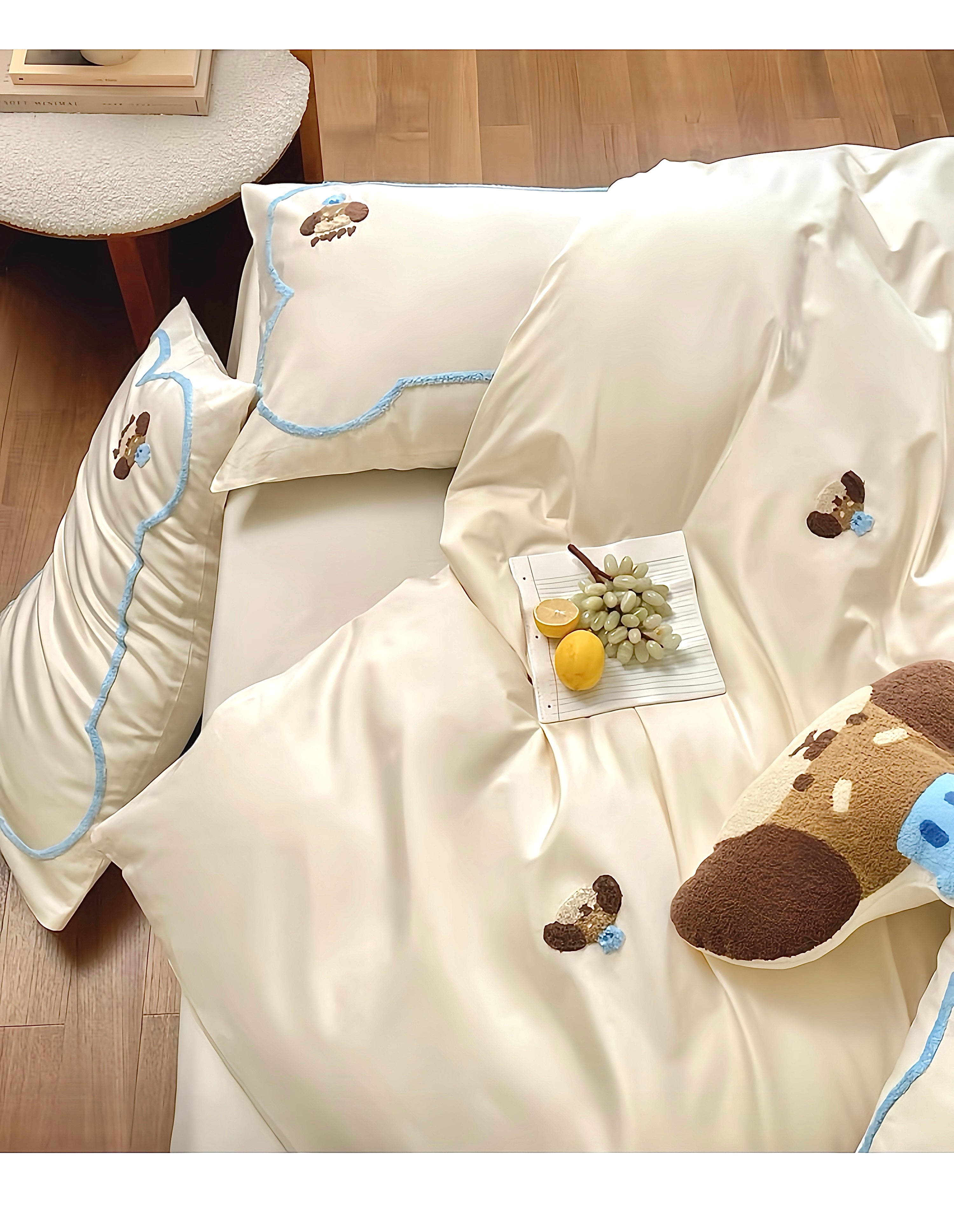100S Puppy Cloud Bedding Set