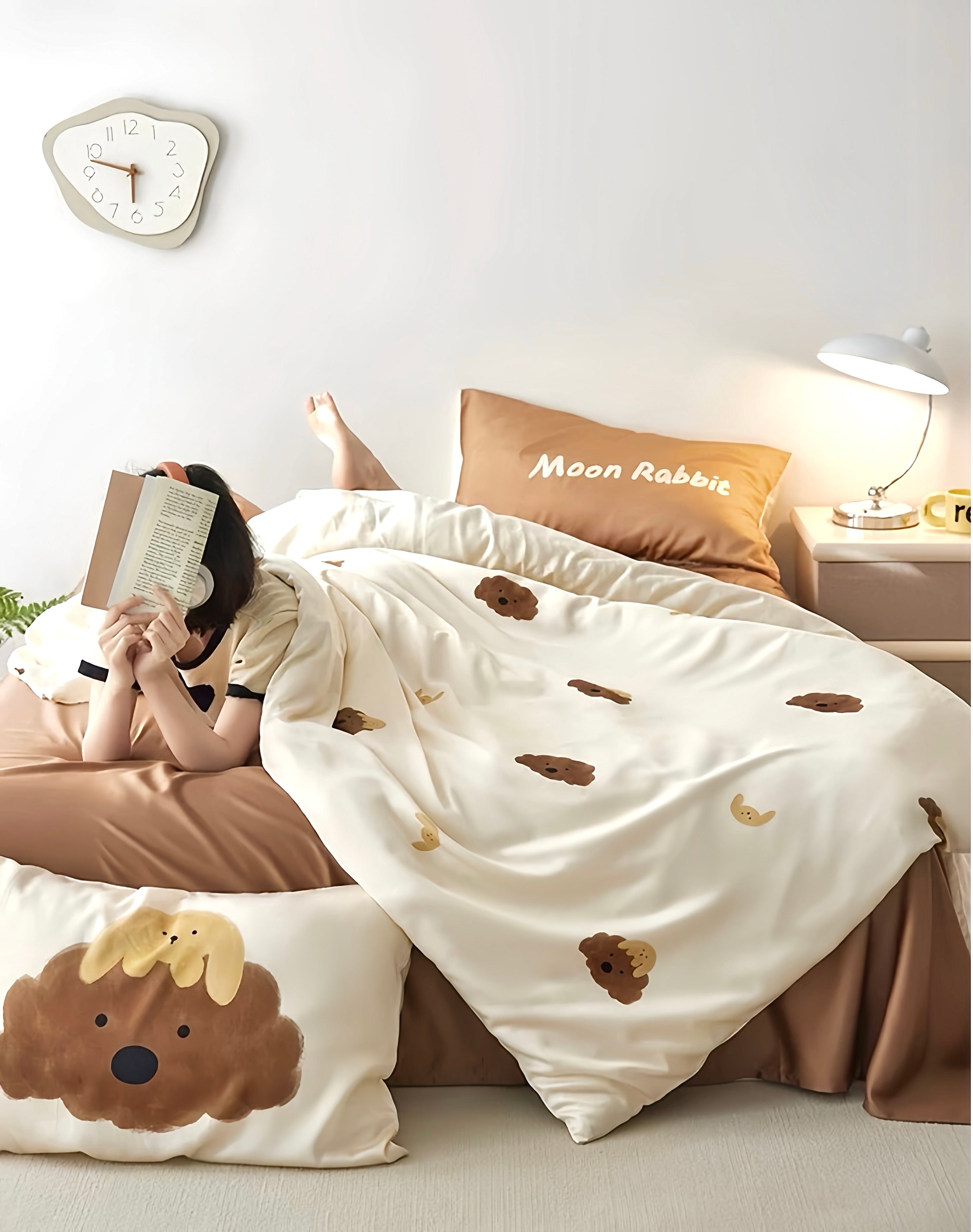 Tencel Toffee Nap Bedding Set
