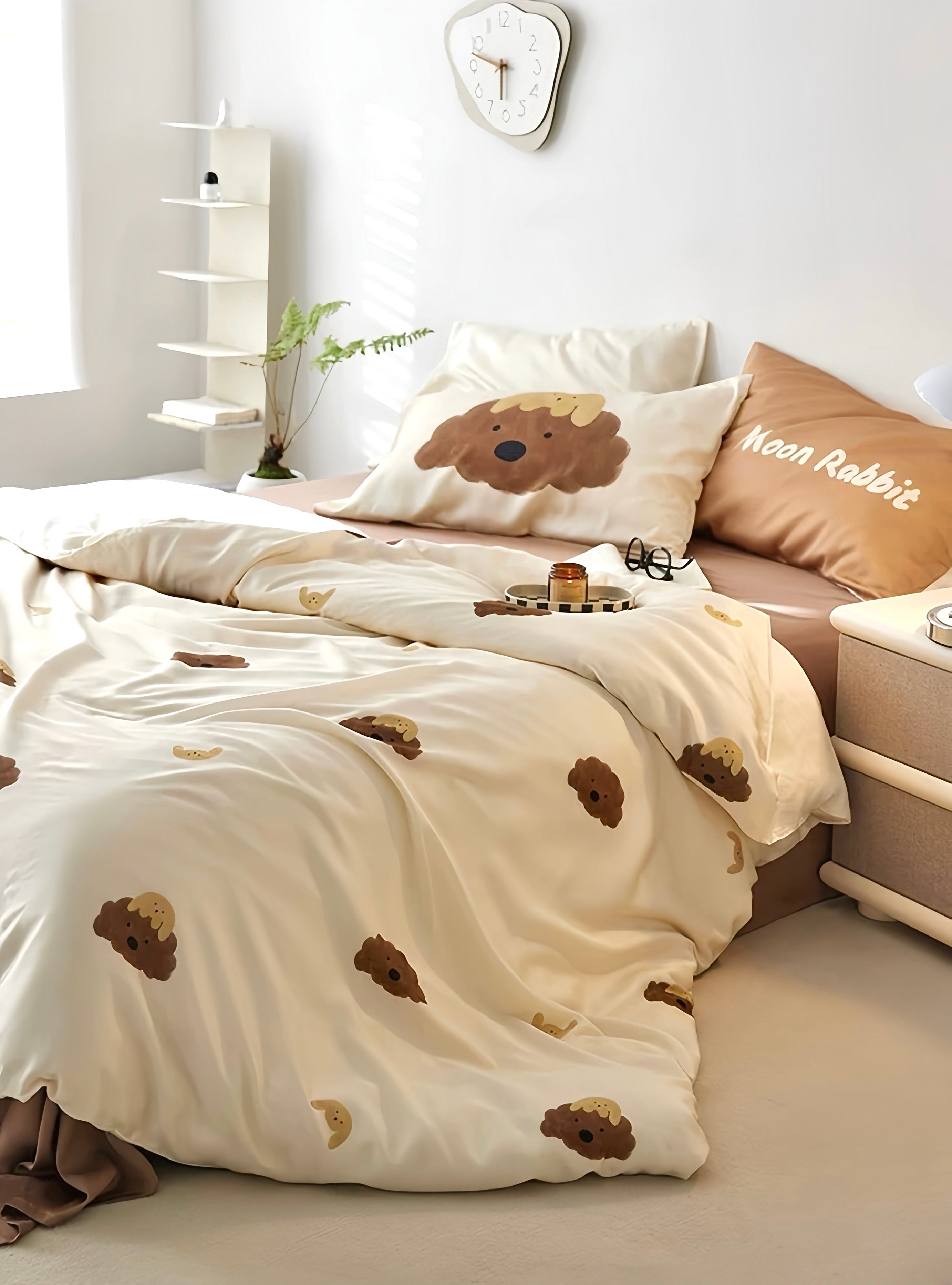 Tencel Toffee Nap Bedding Set