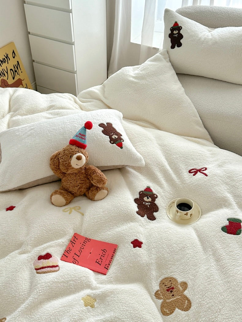 Holiday Bear Cheer Bedding Set