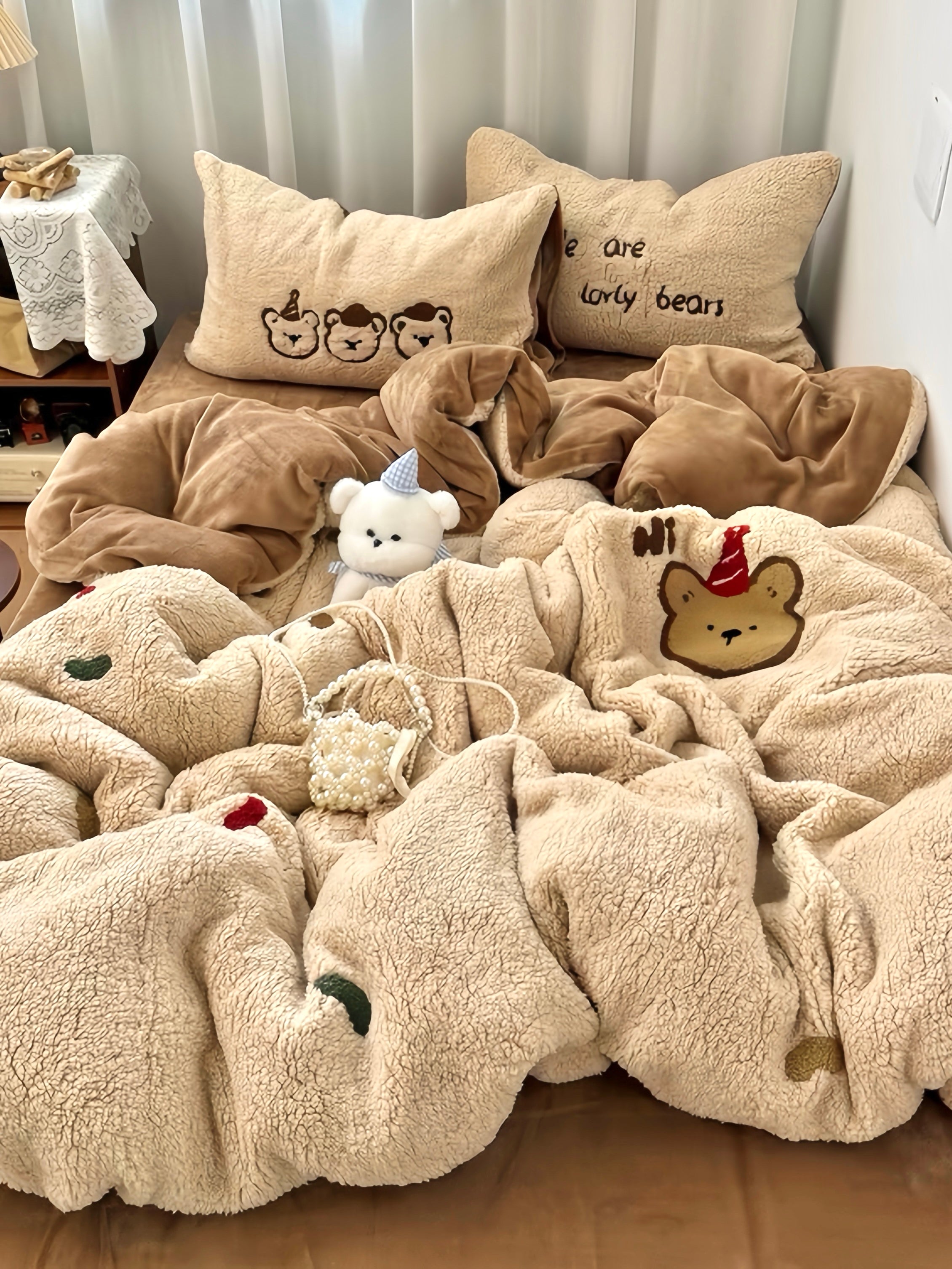 Cozy Woodland Club Bedding Set