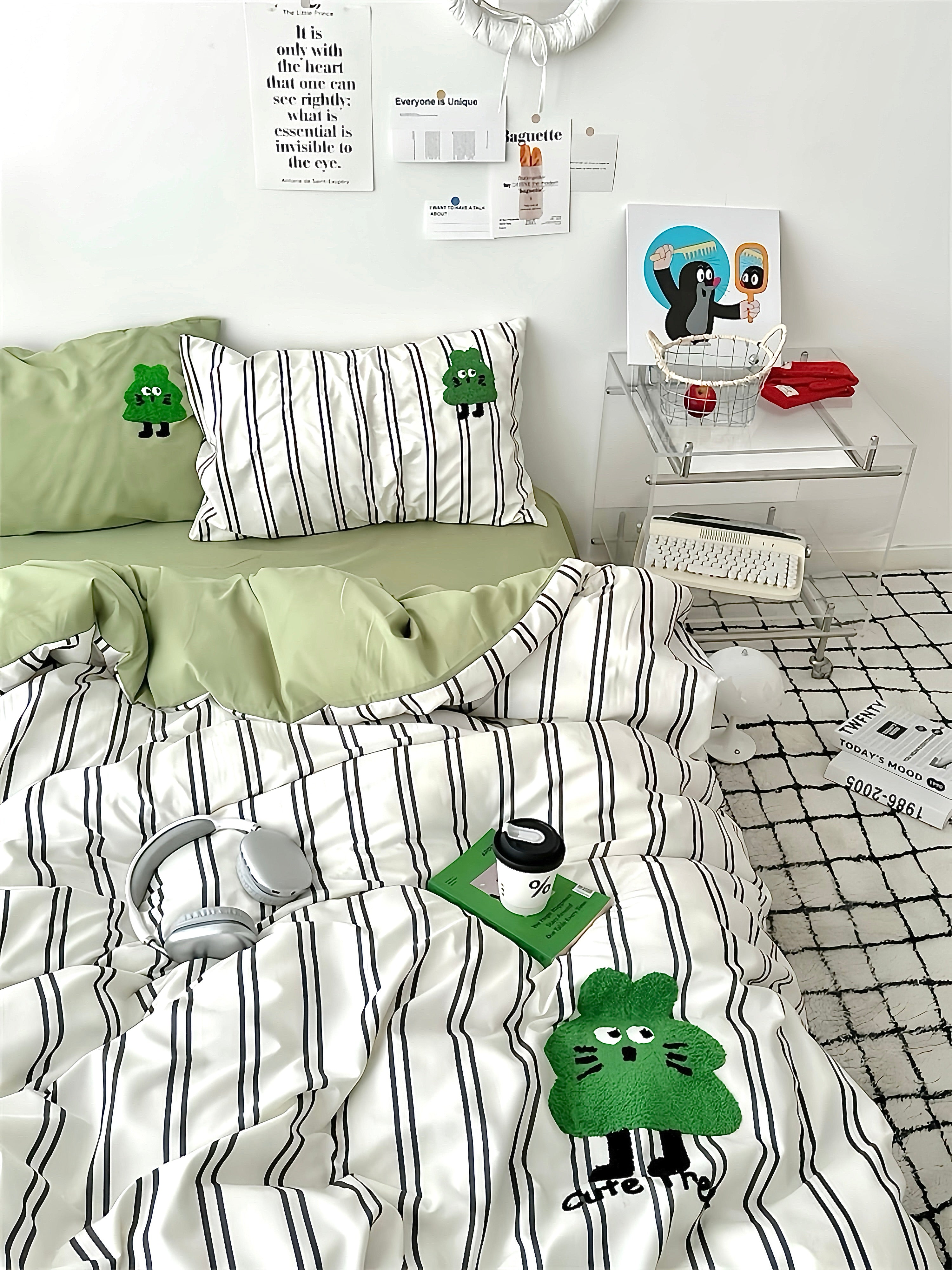 Olive Playhouse Bedding Set
