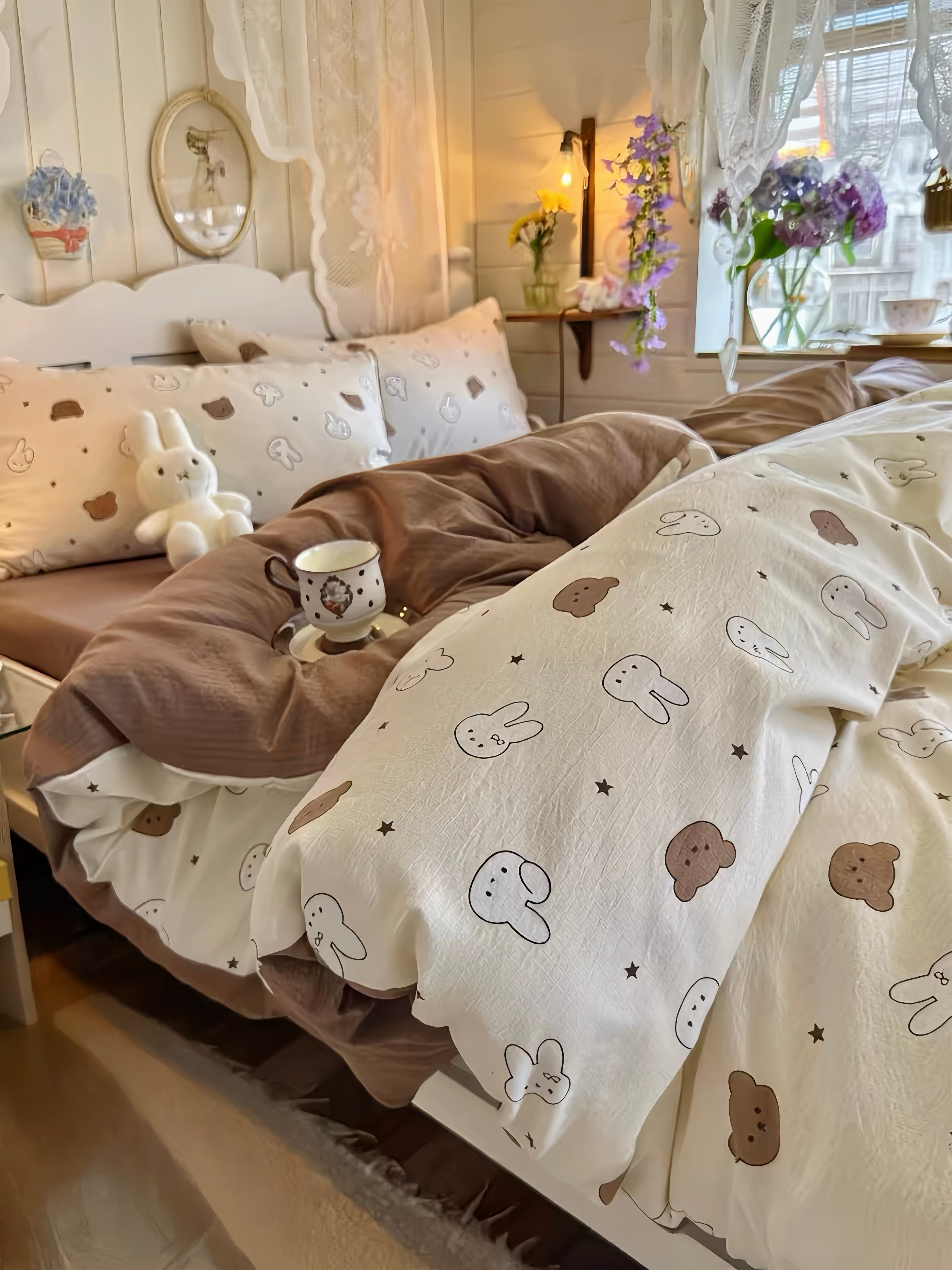 Little Woodland Friends Bedding Set