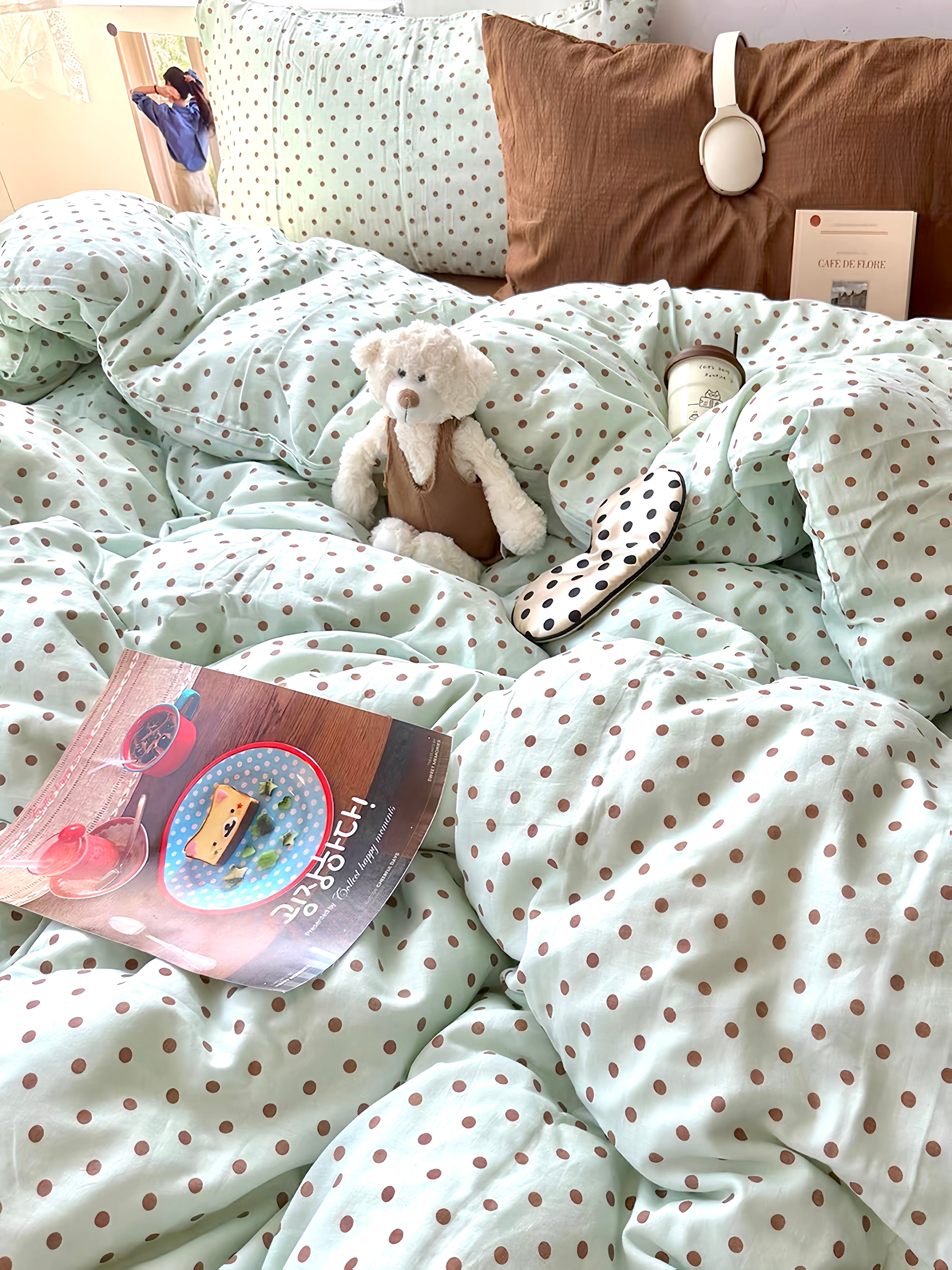 Cocoa Sprinkle Bedding Set