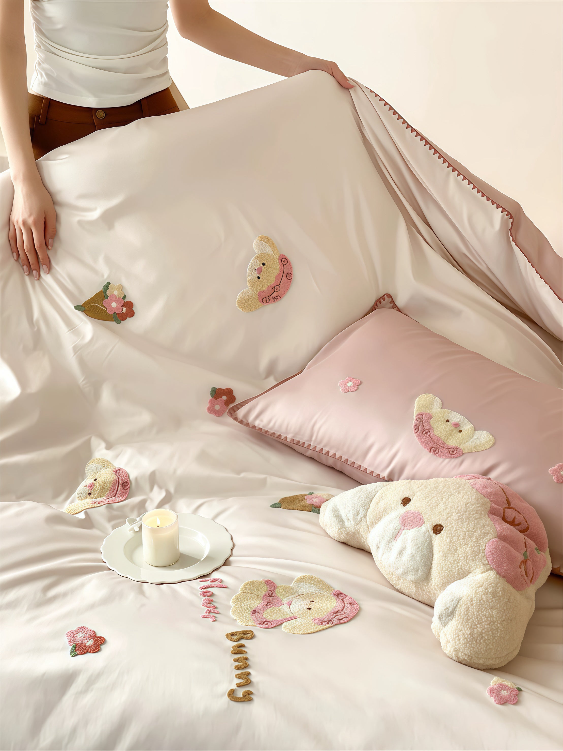 100S Velour Dream Bedding Set