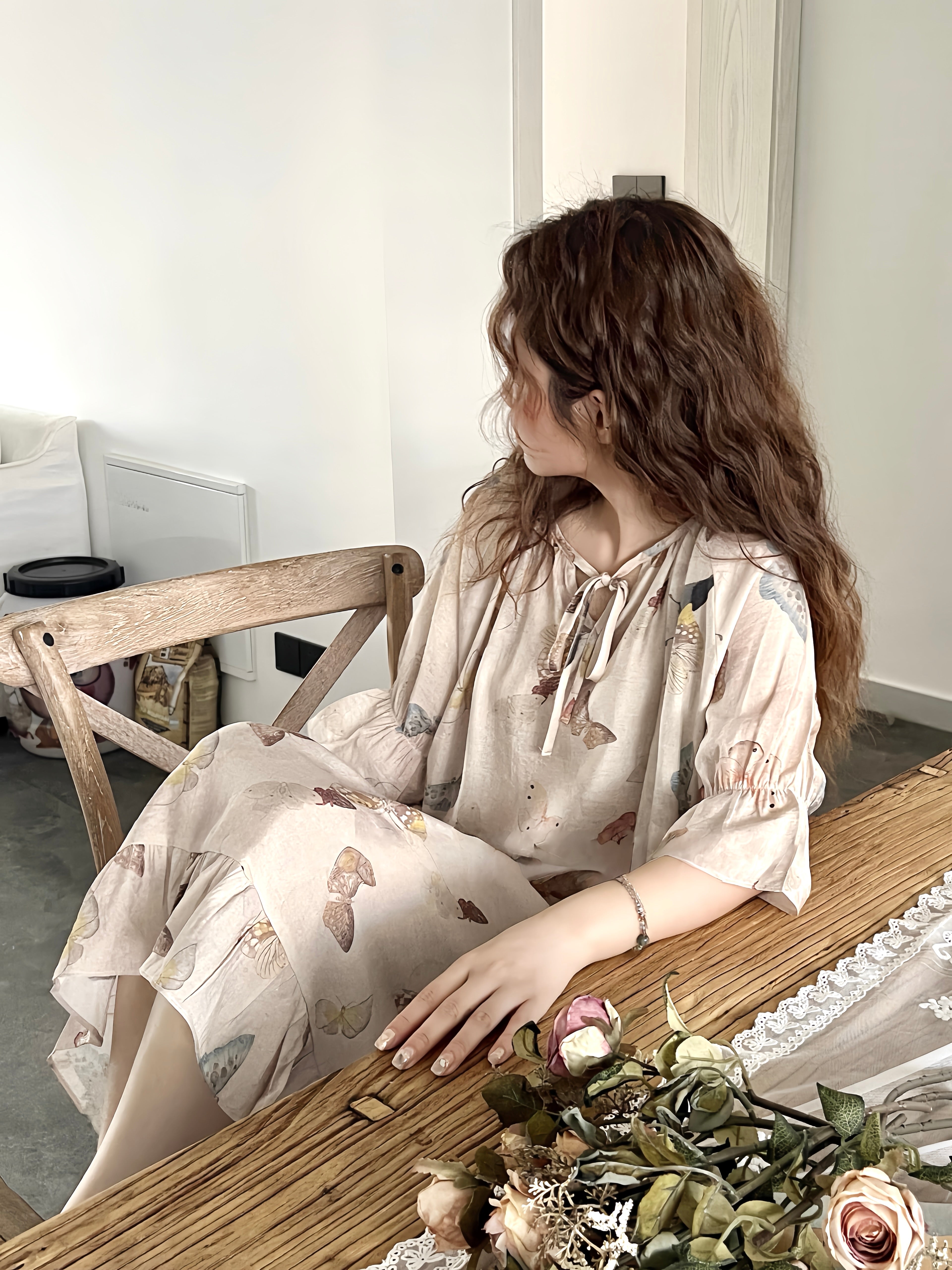 Butterfly Bloom Nightdress