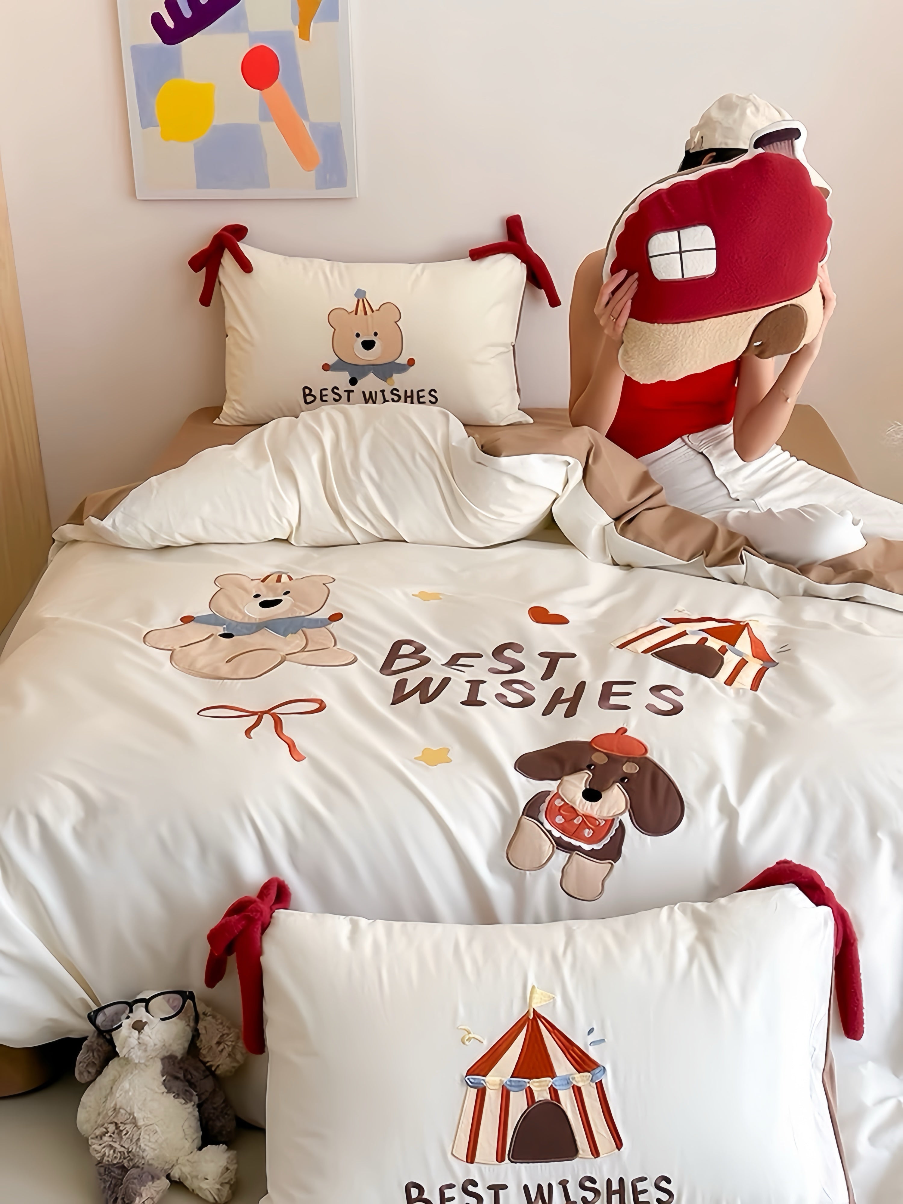100S Circus Reverie Wishes Bedding Set