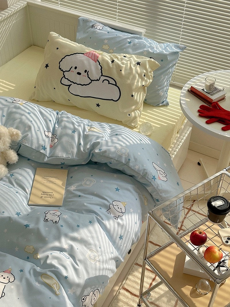 Starry Snuggle Bedding Set-Blue