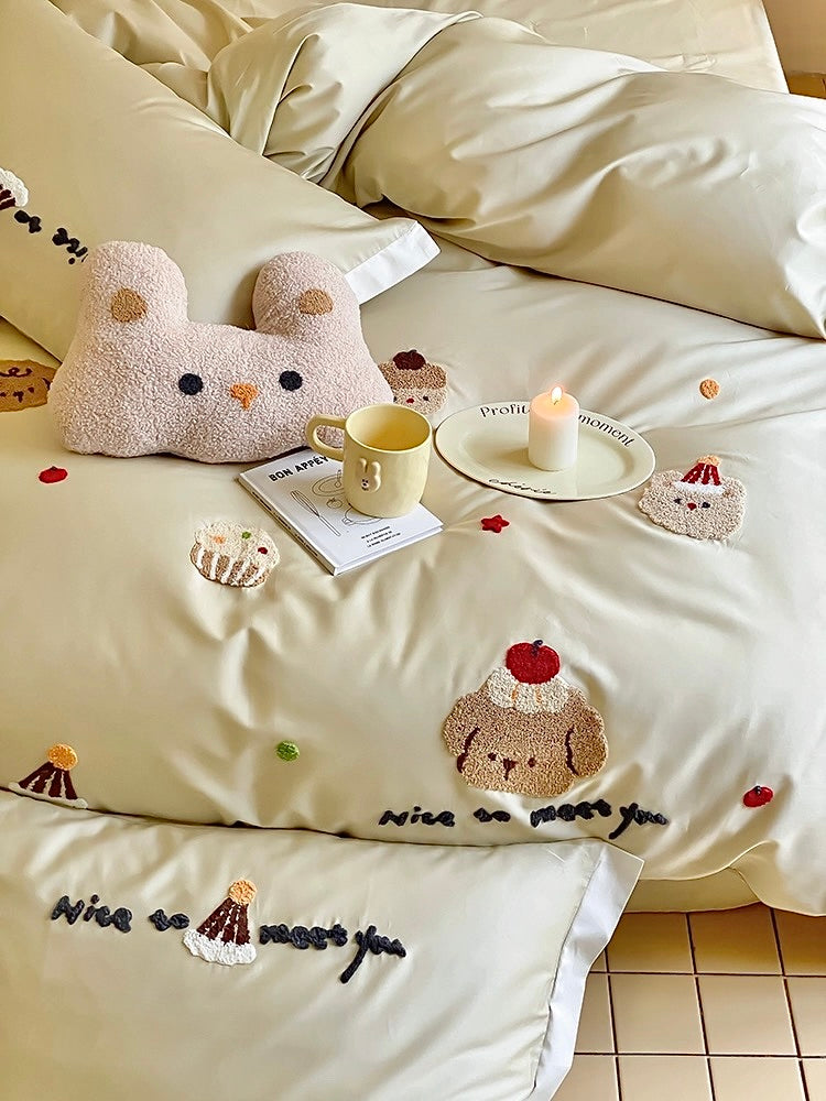 100S Plush Paws Bedding Set