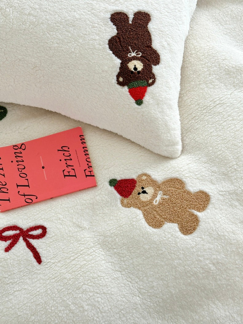 Holiday Bear Cheer Bedding Set