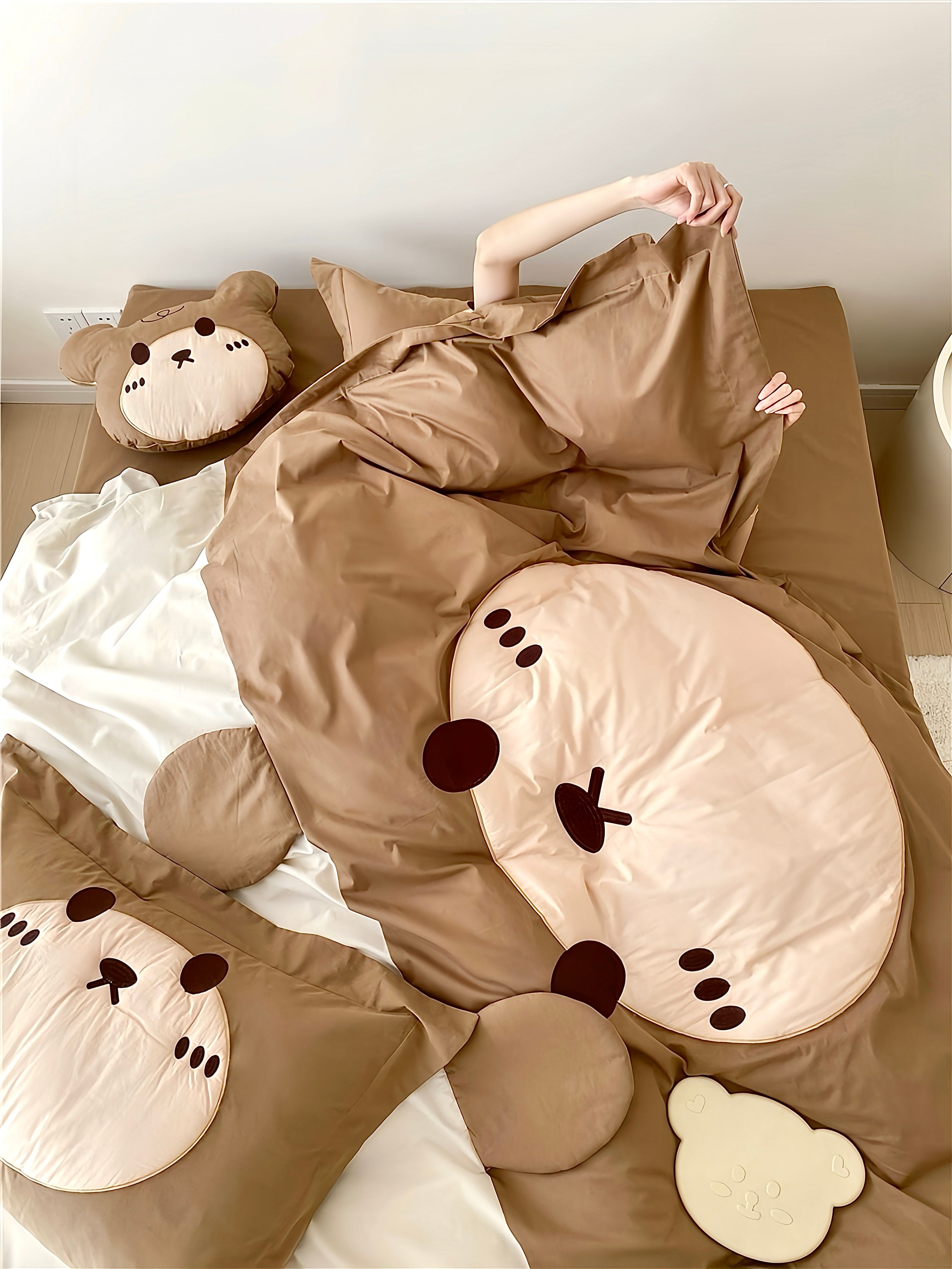 Brownie Bear BeddingSet（送抱枕）