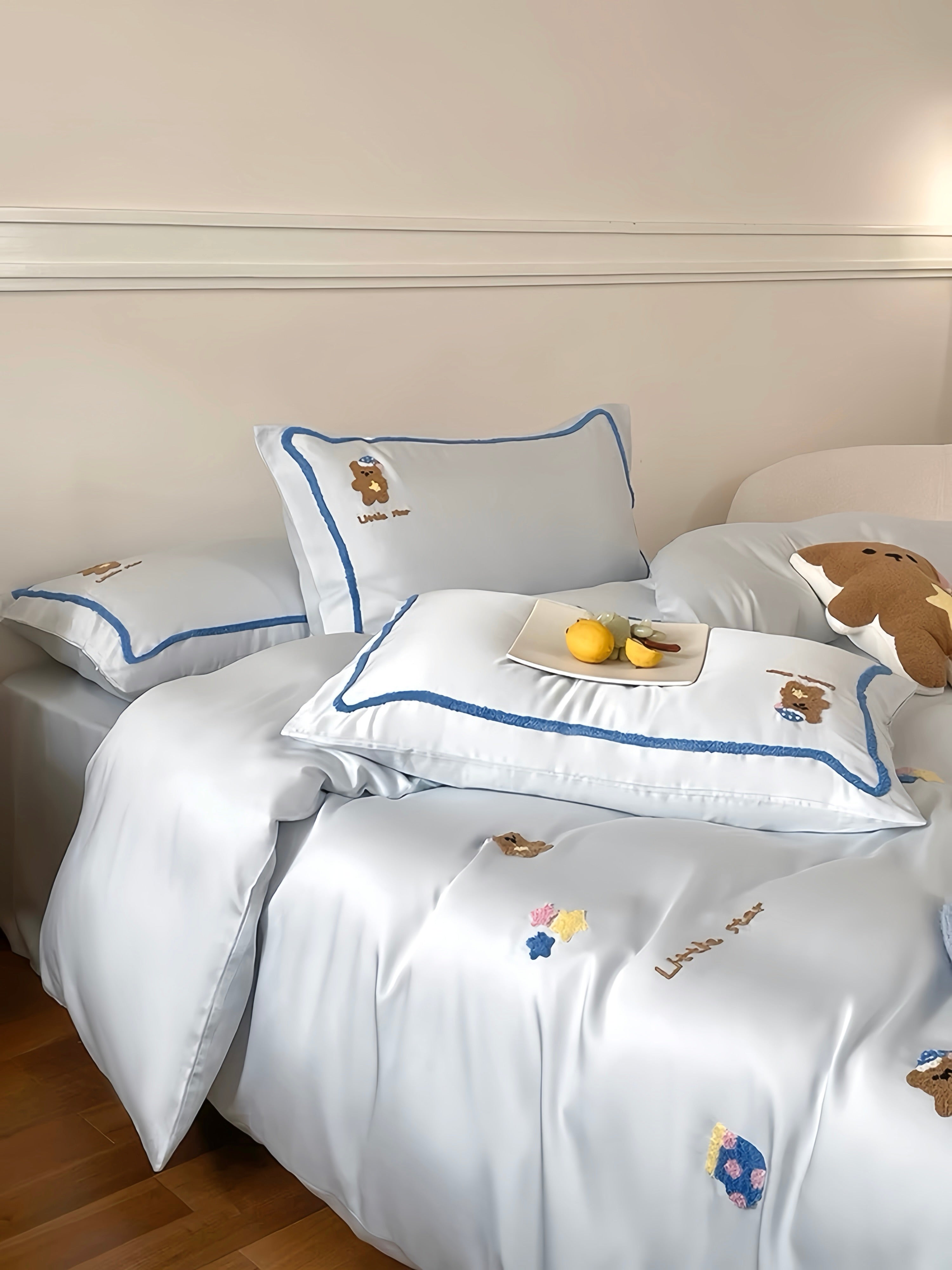 100S Skyline Bear Atelier Bedding Set