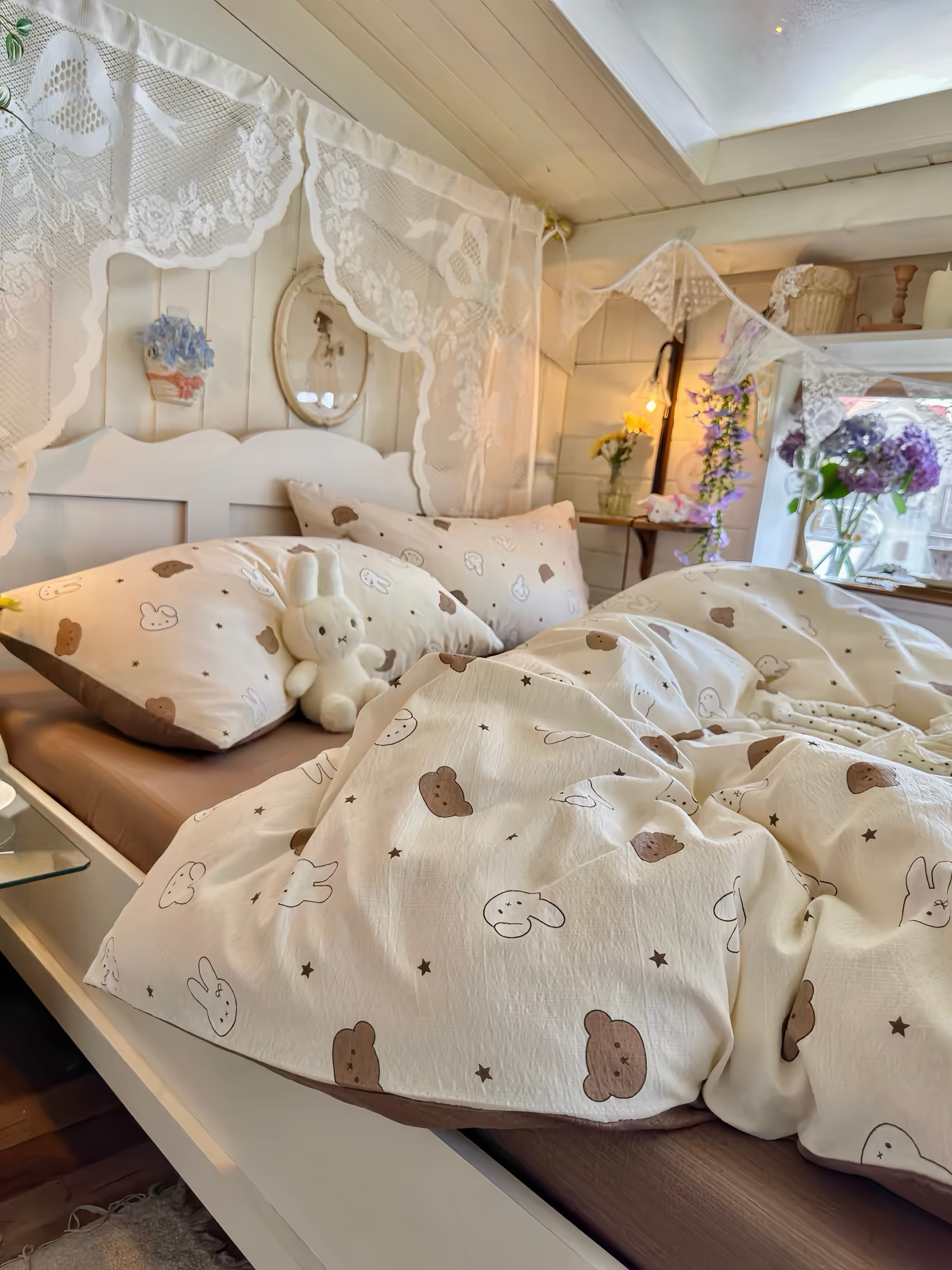 Little Woodland Friends Bedding Set