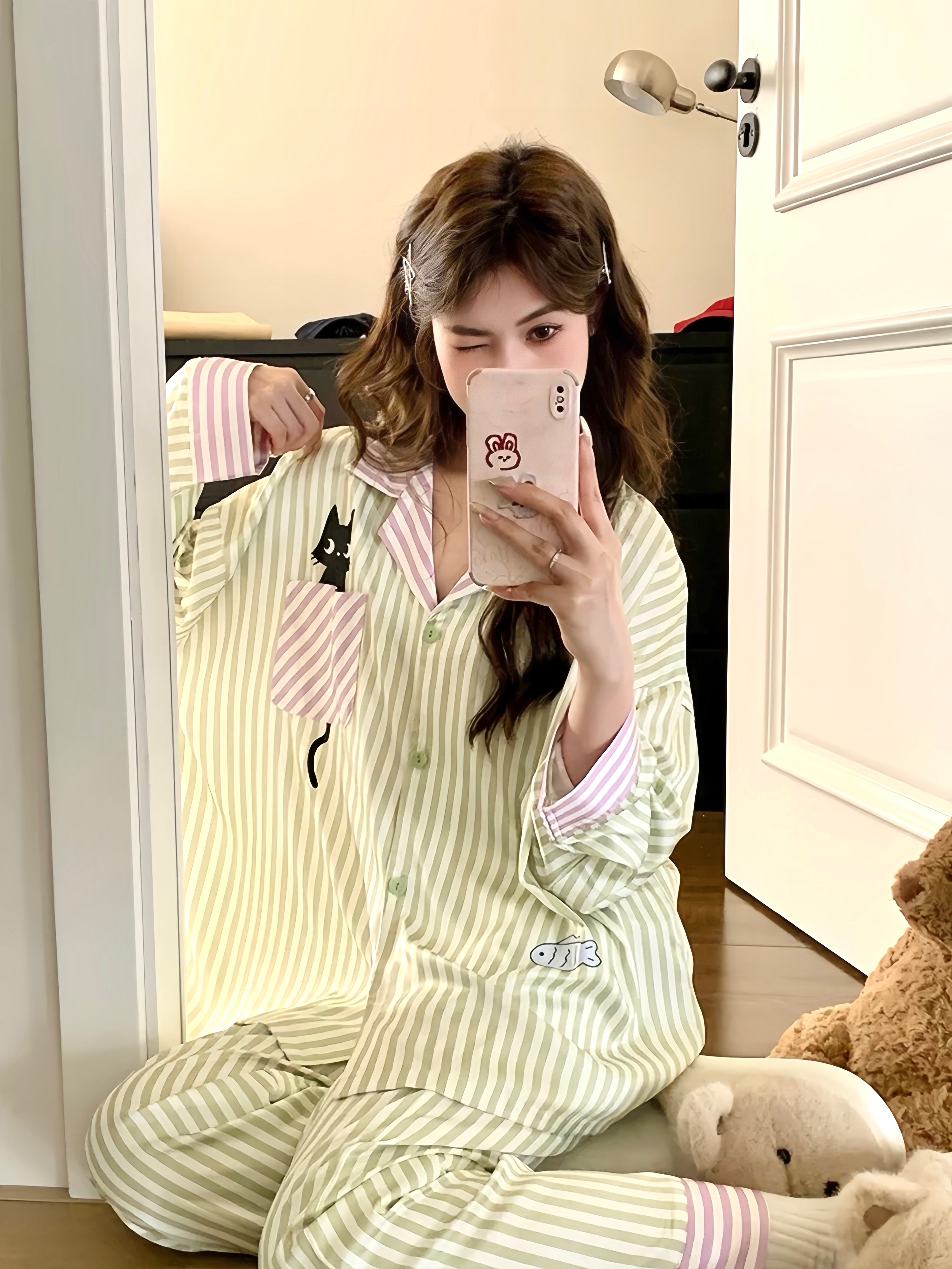 Soft Mint Companion Pajama