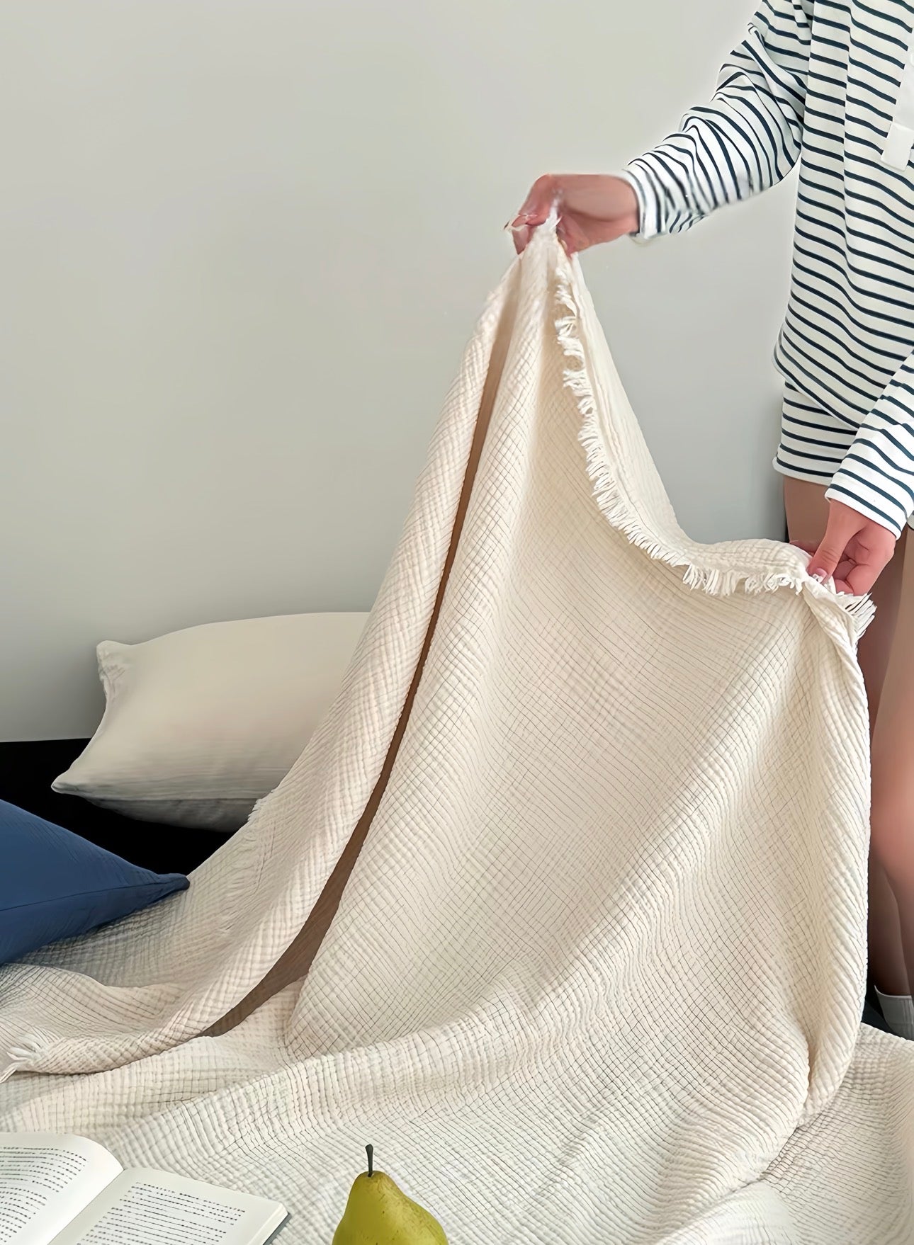 Maison Waffle Throw Blanket