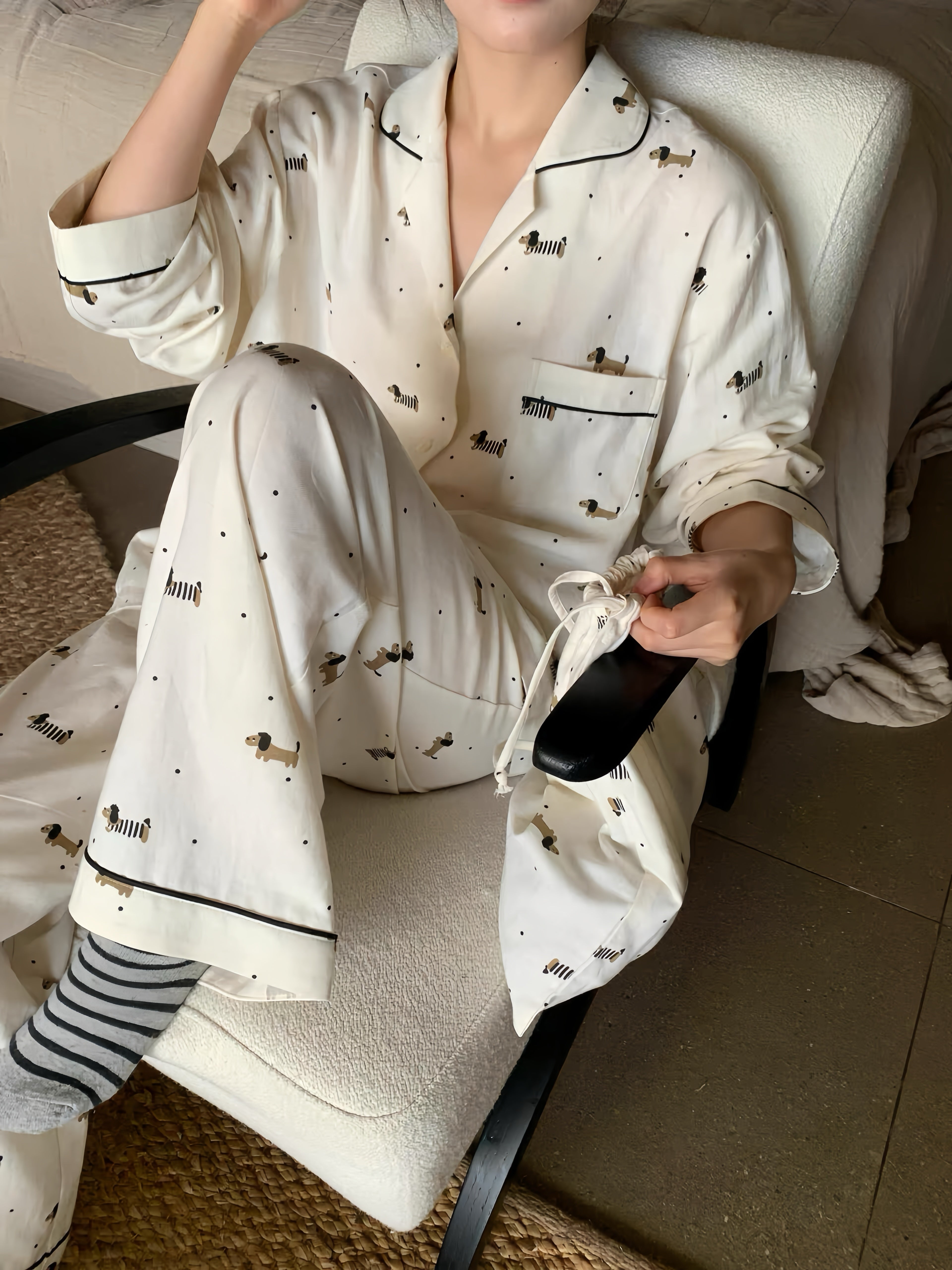 Soft Bark Pajama