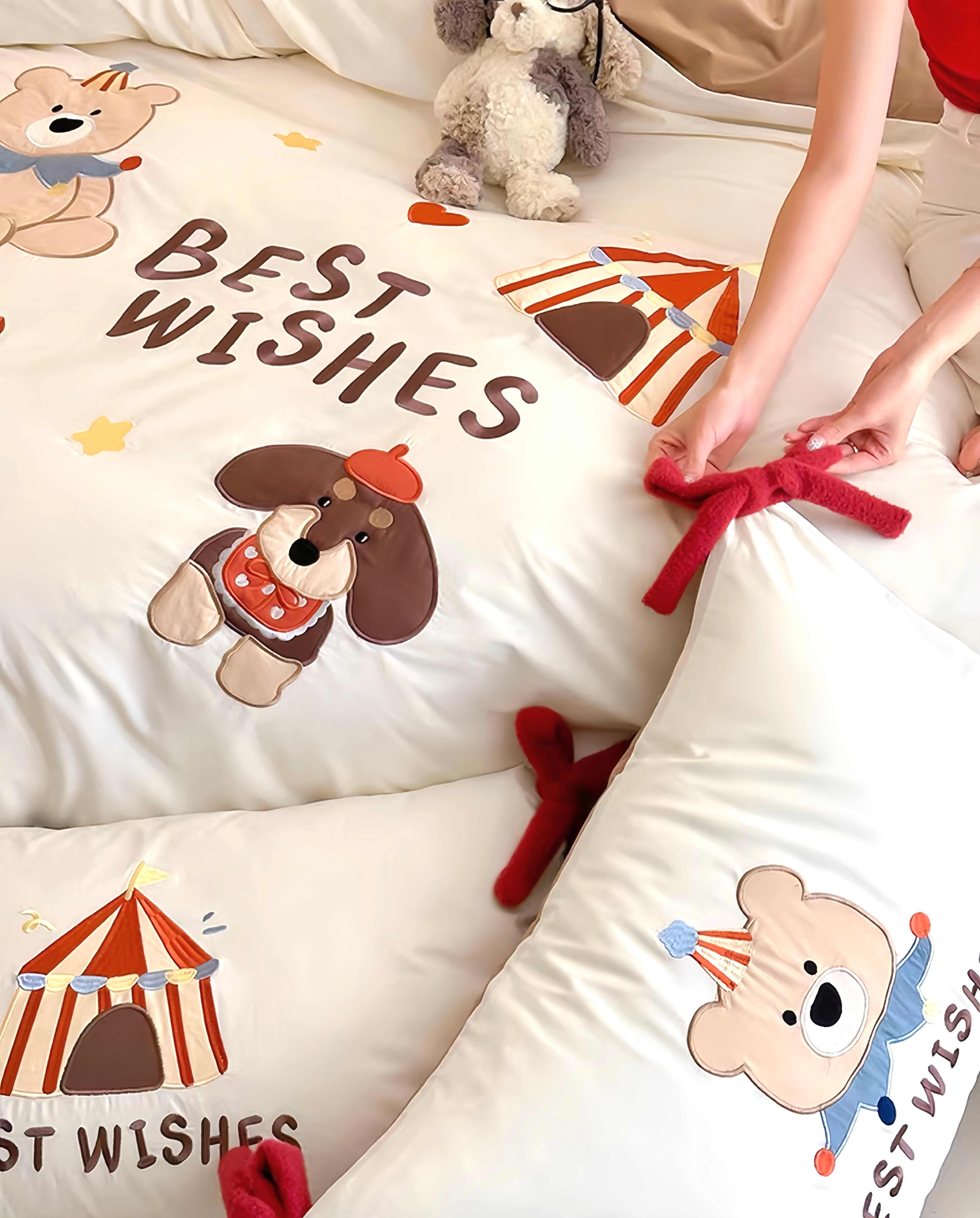 100S Circus Reverie Wishes Bedding Set