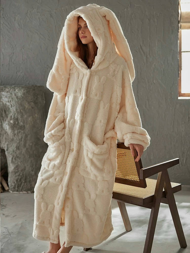 Snow Bunny Fleece Pajamas