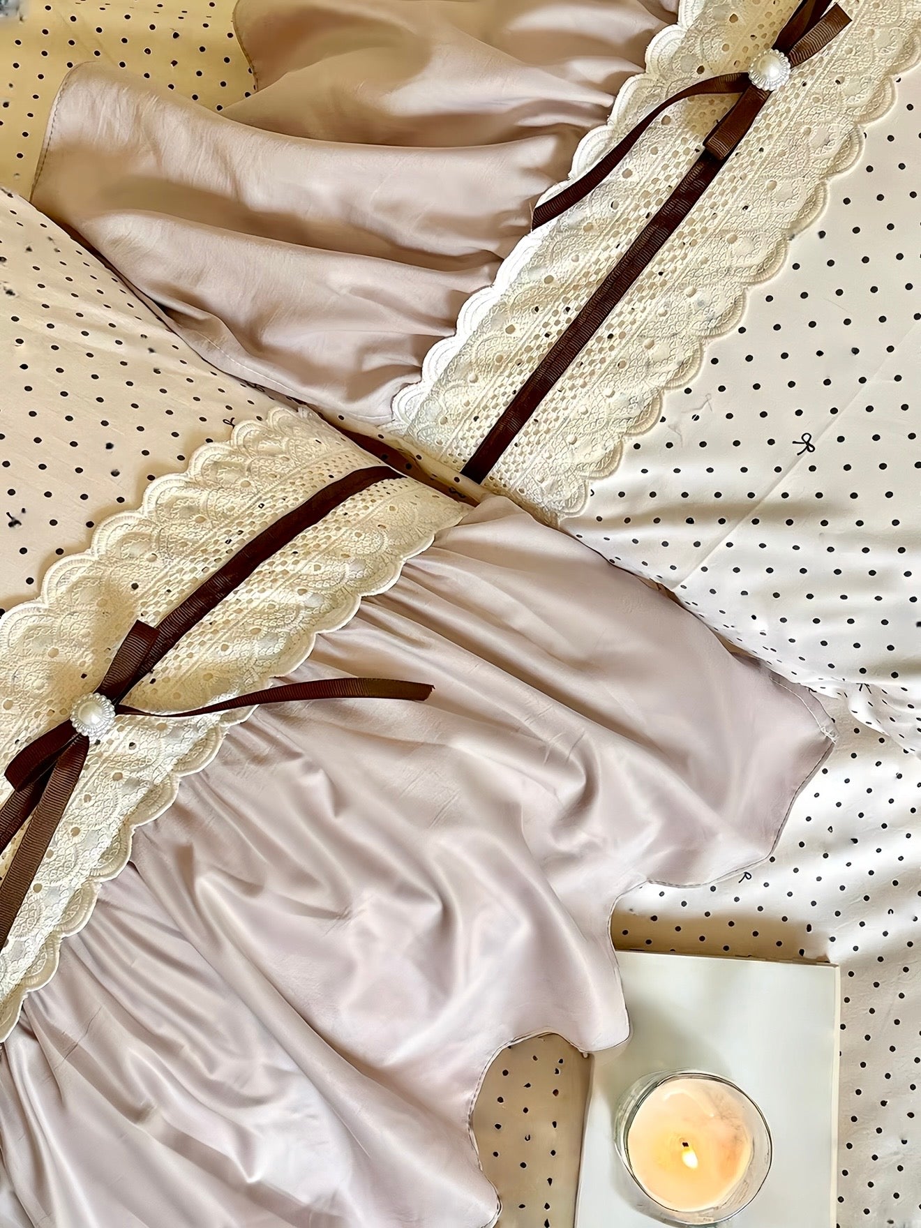 Paris Ribbon Bedding Set