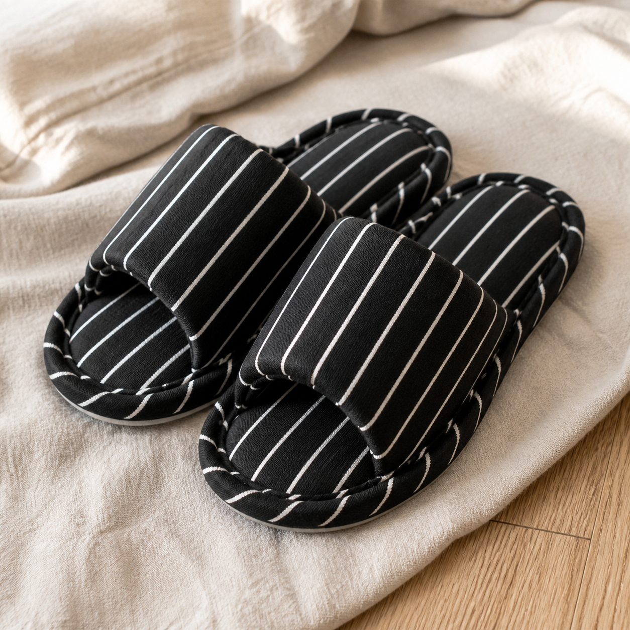 Everyday Stripe Home Slippers